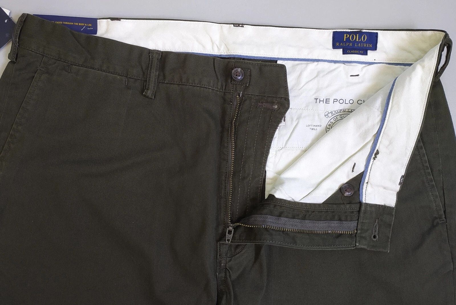 Polo Ralph Lauren Polo Ralph Lauren Classic Fit Chino Pant ATP 0117 Size US 38 / EU 54 - 4 Thumbnail
