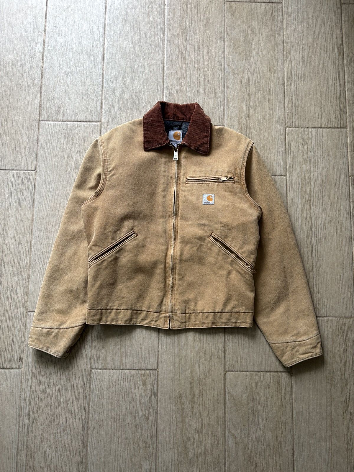 Carhartt Carhartt Detroit Jacket J001 BRN Size US S / EU 44-46 / 1 - 8 Thumbnail