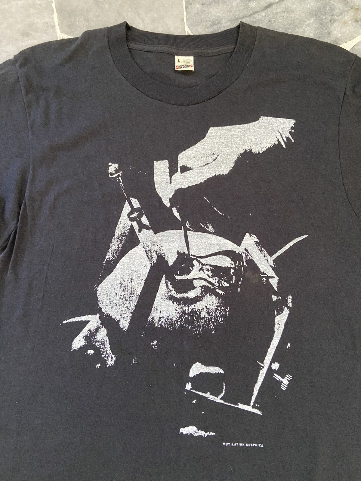 Vintage Vintage 80s Doctor Butcher MD Zombie Holocaust Movie TShirt Size US L / EU 52-54 / 3 - 4 Thumbnail