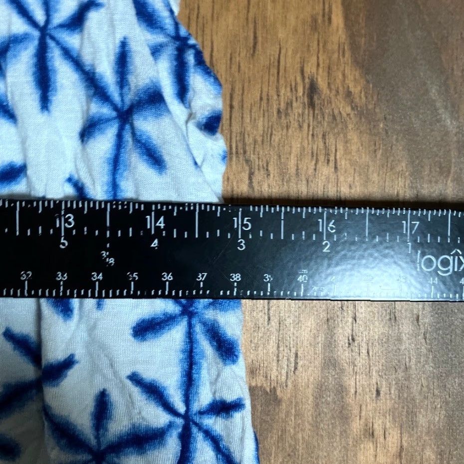 Loft VINTAGE LOFT Outlet Womens Blouse White V-Neck Flutter Cap Sleeve Large Size L / US 10 / IT 46 - 6 Thumbnail