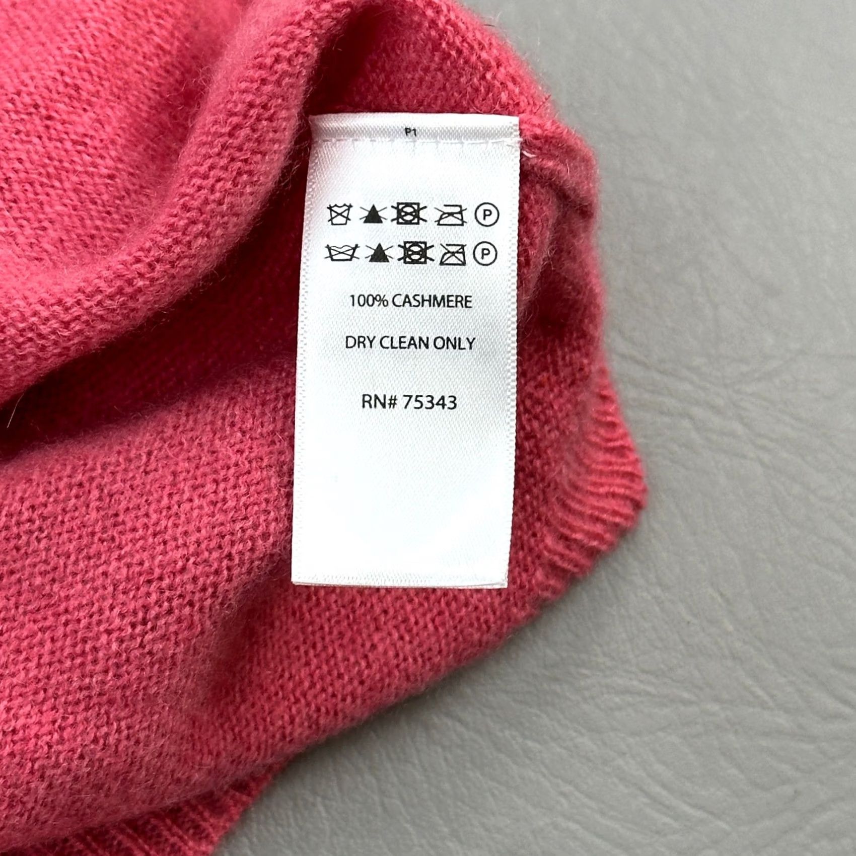 Ellen Tracy Ellen Tracy Sweater Women's Large Pink Cashmere Crewneck Soft Knit Pullover Size L / US 10 / IT 46 - 5 Thumbnail
