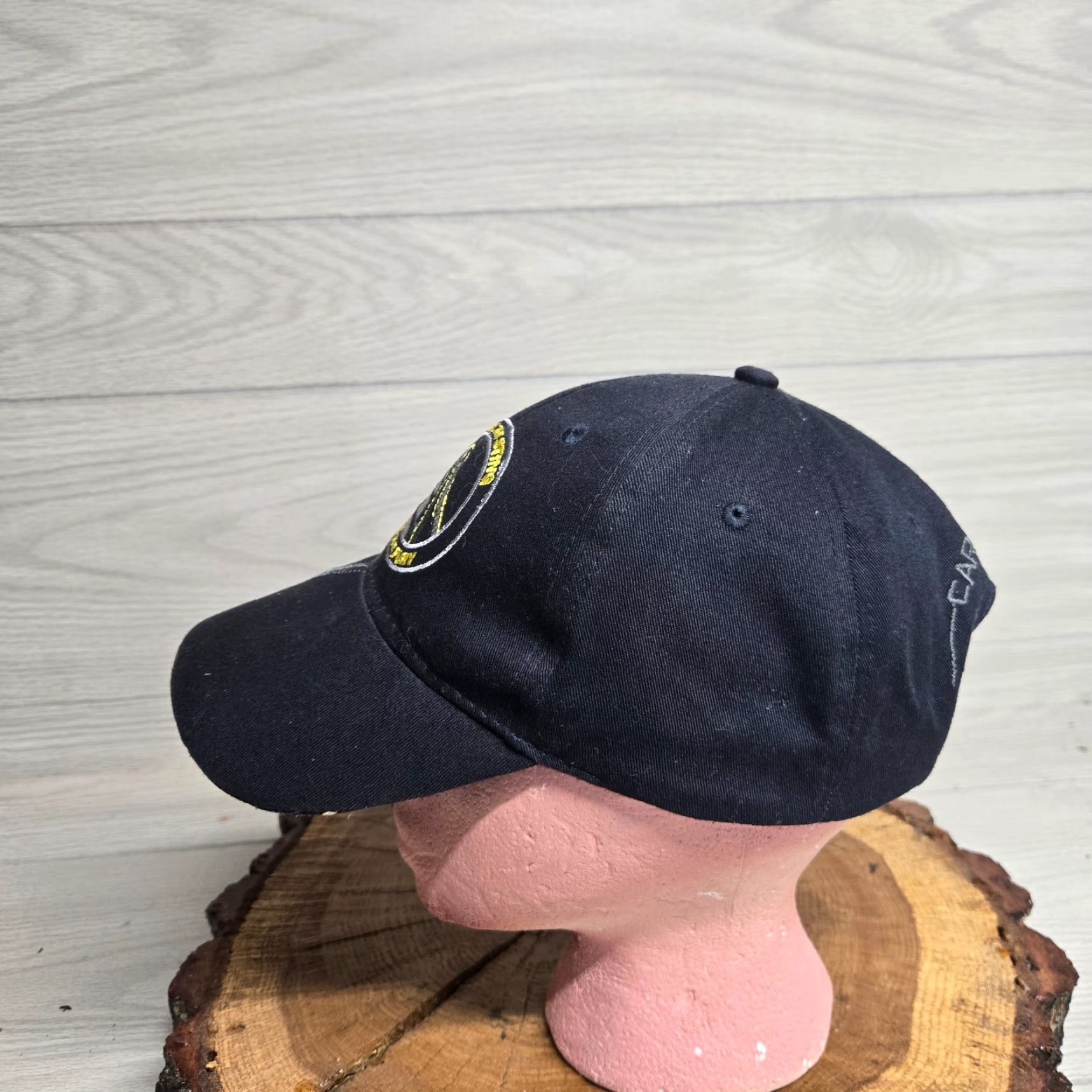 Vintage Carowinds Adjustable Black Baseball Cap Hat Unisex Adults Outdoor Adventure Size ONE SIZE - 4 Thumbnail