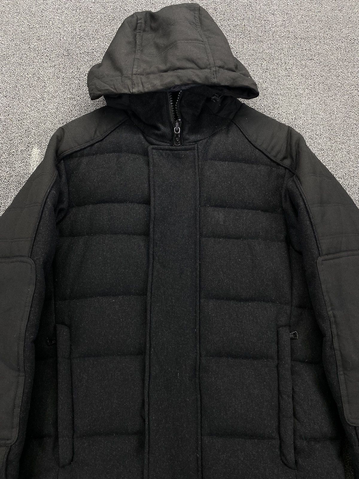 Jil Sander × Uniqlo Jill Sander x Uniqlo Hooded Black Down Jacket Size US M / EU 48-50 / 2 - 5 Thumbnail