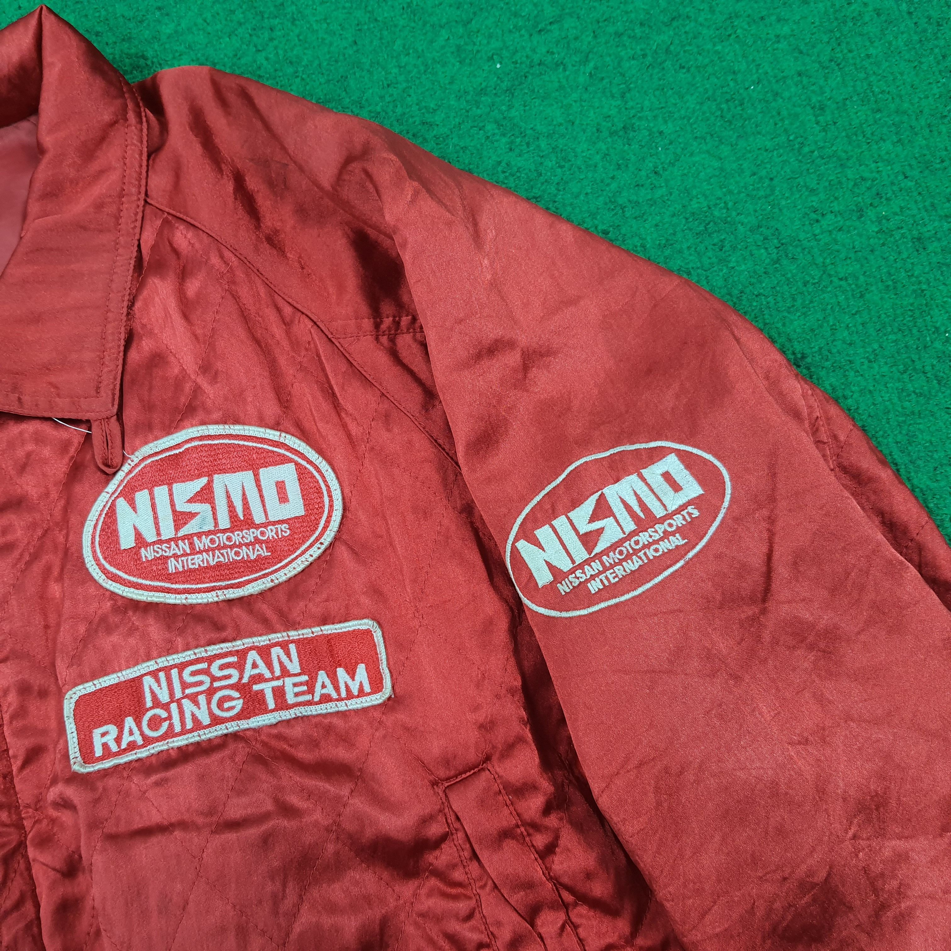 Nissan Vintage NISMO Nissan Racing Bomber Quilted Jacket E1A10 Size US M / EU 48-50 / 2 - 8 Thumbnail