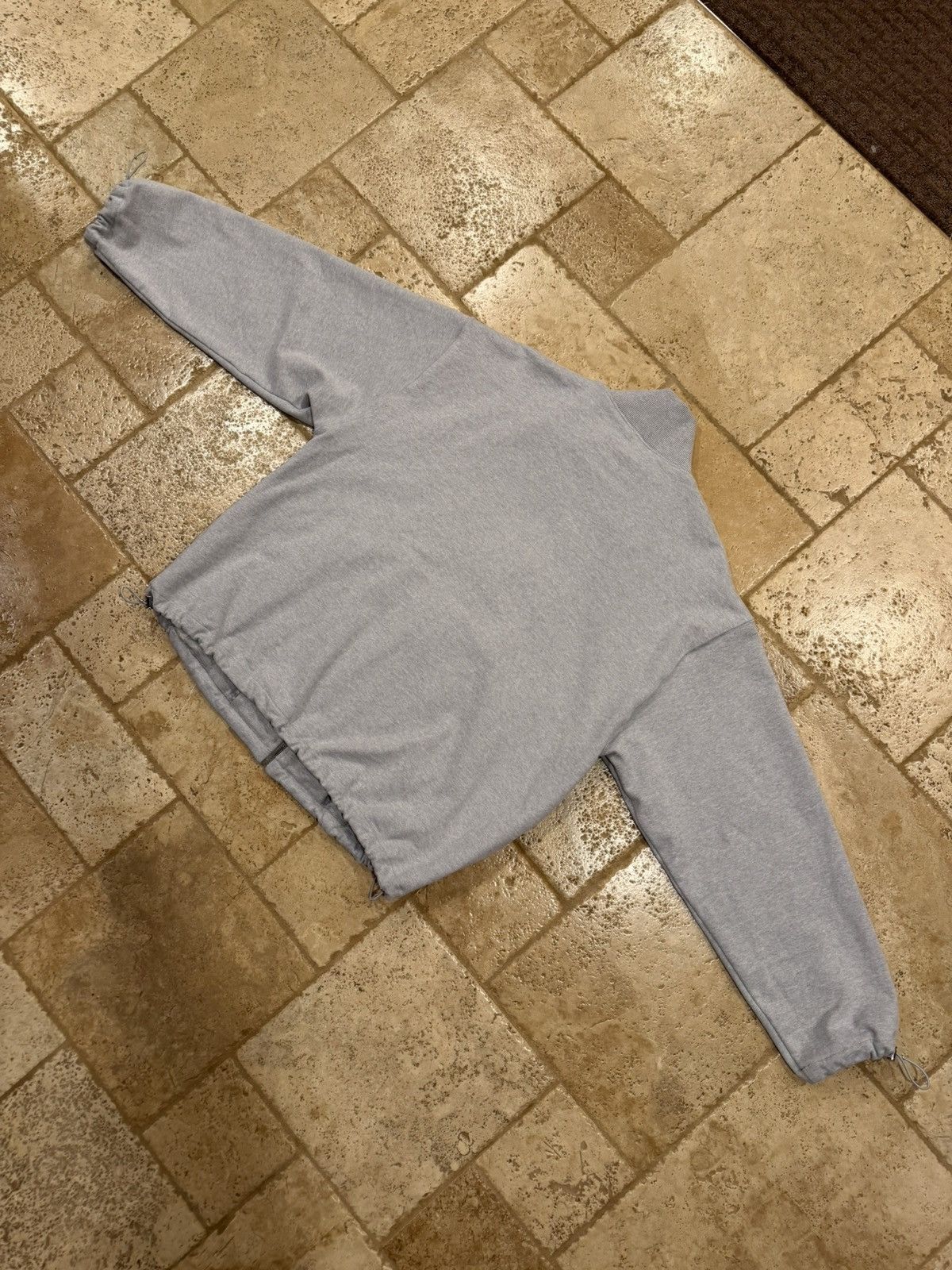 Miu Miu Miu Miu Oversized Cotton Fleece Gray Full Zipper Sweatshirt Size US M / EU 48-50 / 2 - 12 Thumbnail