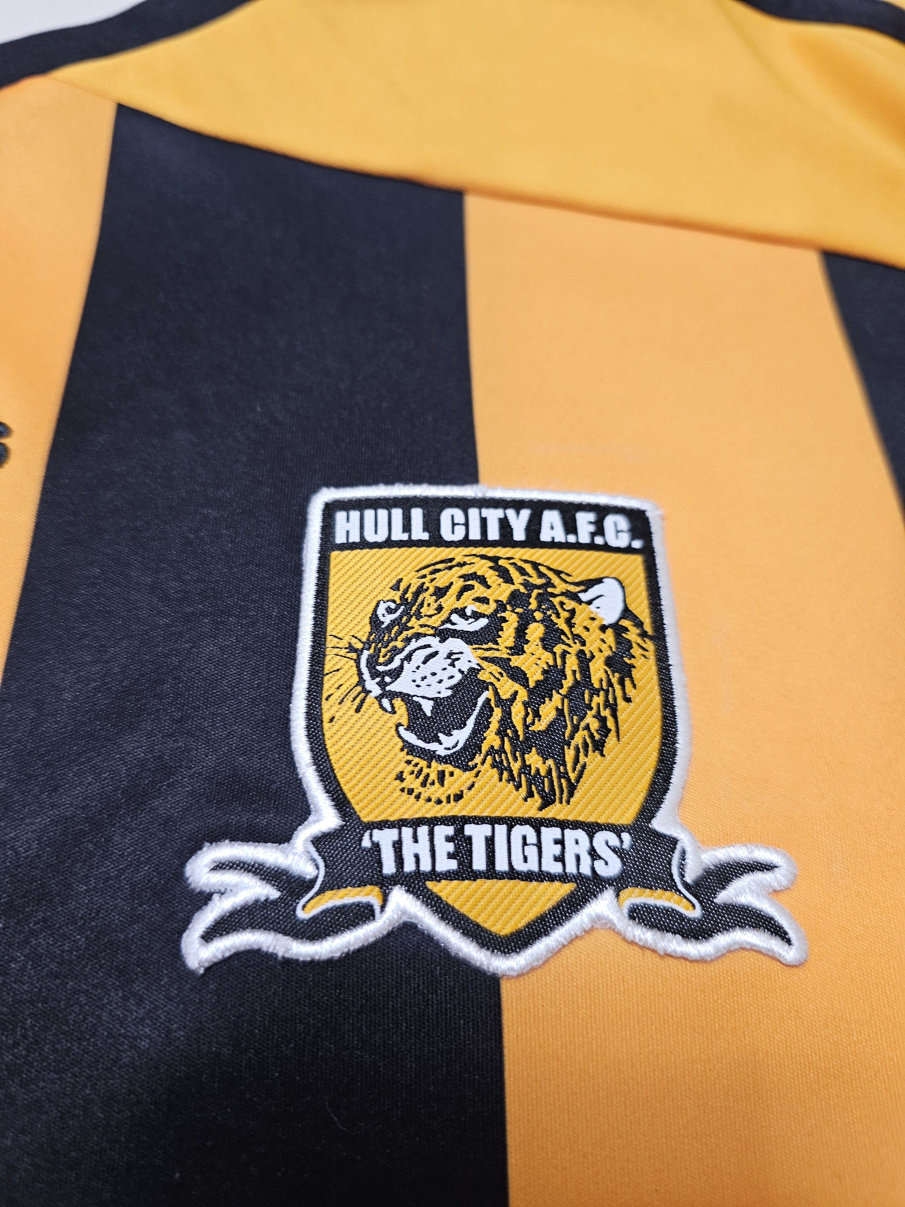 Adidas HULL CITY 2011 2012 HOME FOOTBALL SHIRT SOCCER JERSEY Size US M / EU 48-50 / 2 - 4 Thumbnail