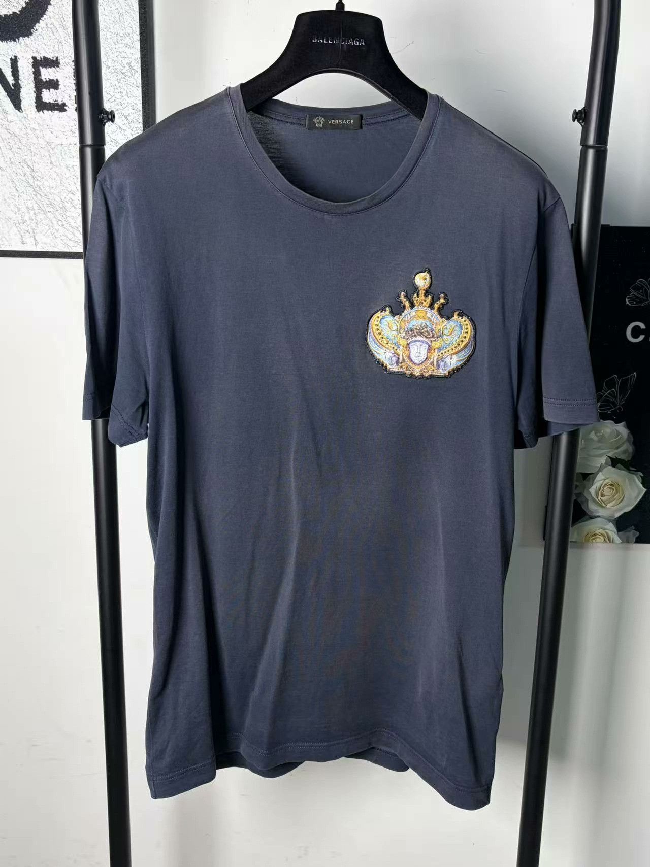 Versace Versace White T-Shirt s Men Size US S / EU 44-46 / 1 - 1 Thumbnail
