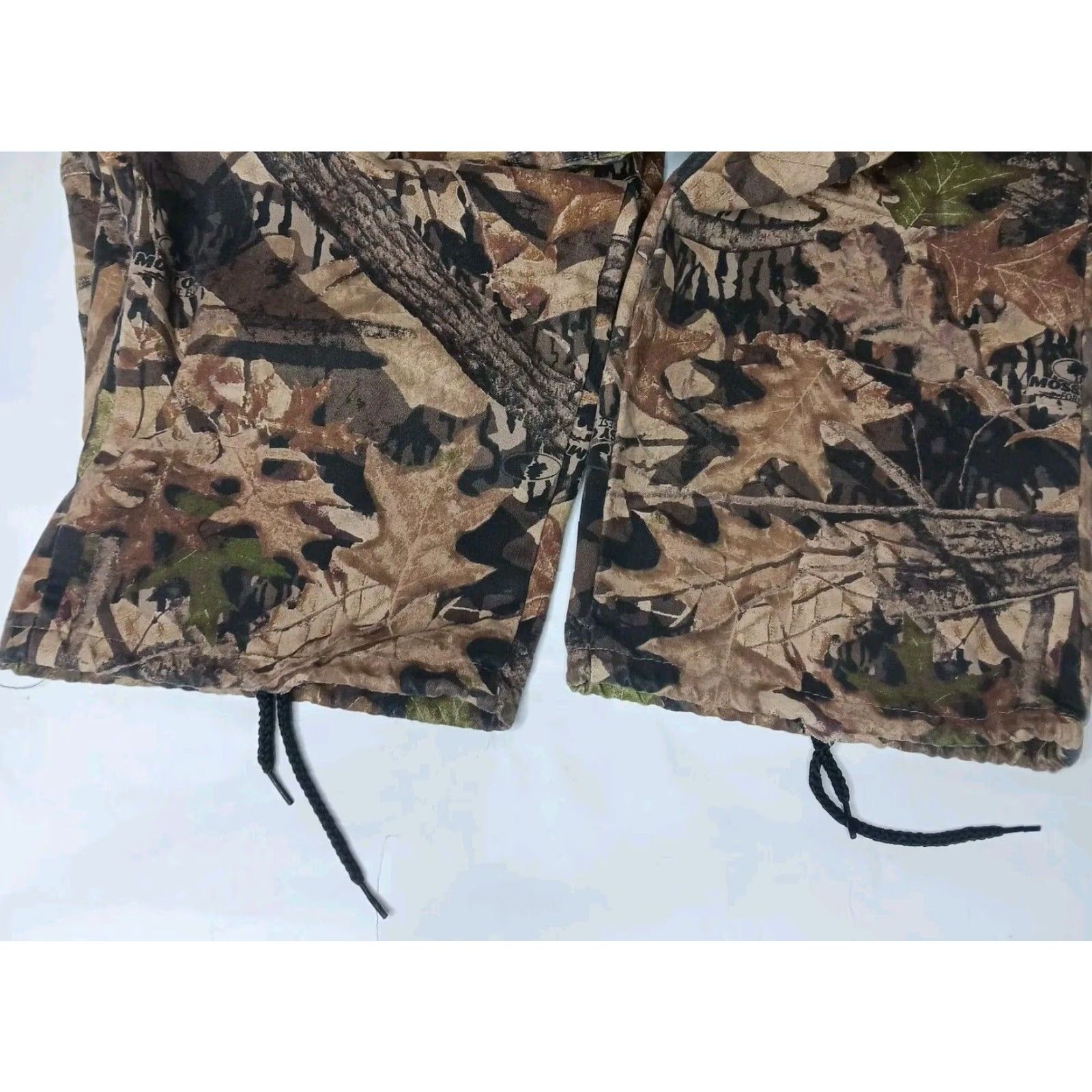 AMO VINTAGE Camo Cargo Pants Men 2XL Regular Rugged Break Up Mossy Oak Cargo Hunt Outdoors Camouflage Pants Mens Size US 39 - 5 Thumbnail