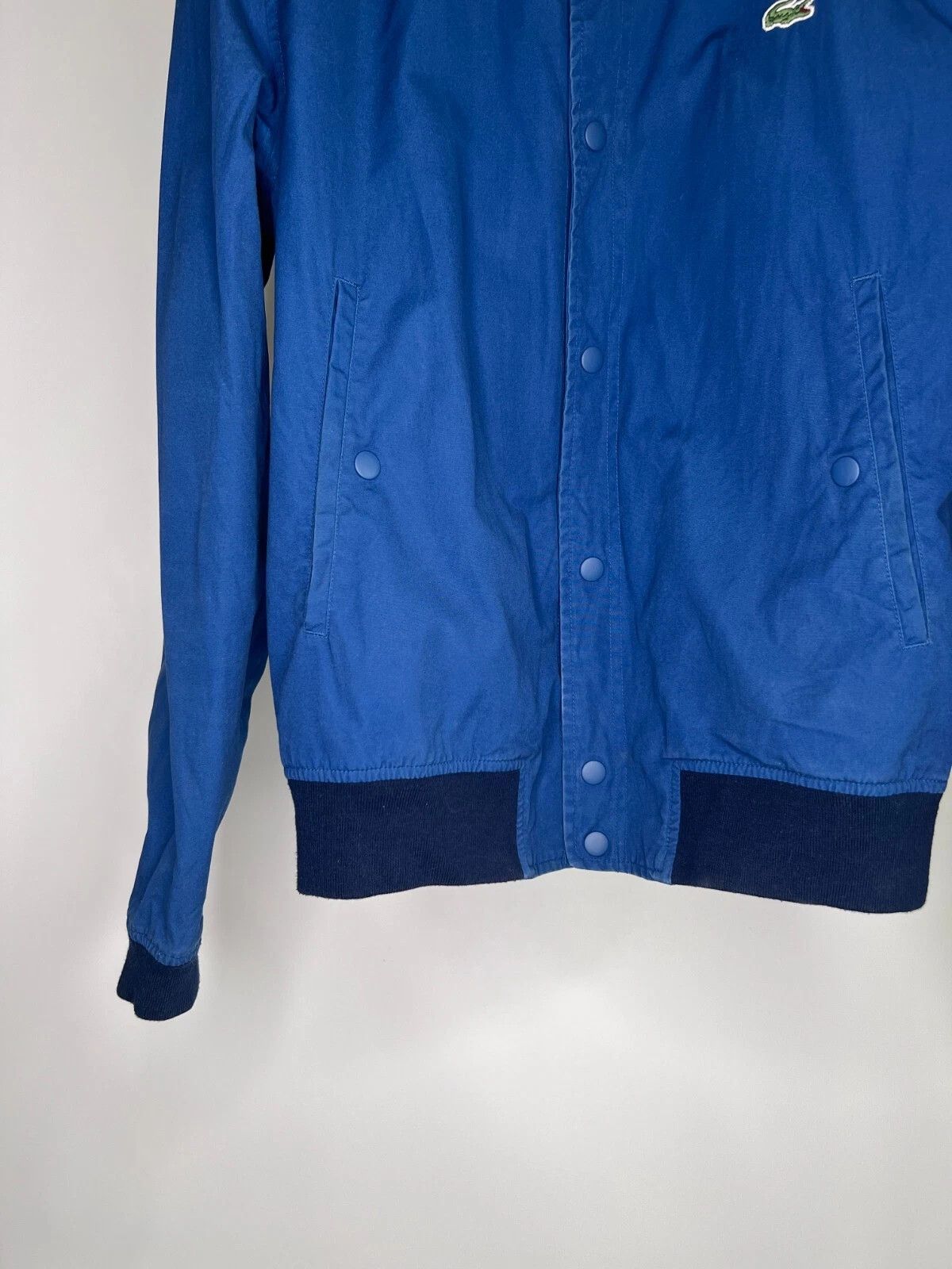 Lacoste Lacoste Live Navy Blue Croc Logo Casual Bomber Jacket Size US M / EU 48-50 / 2 - 5 Thumbnail