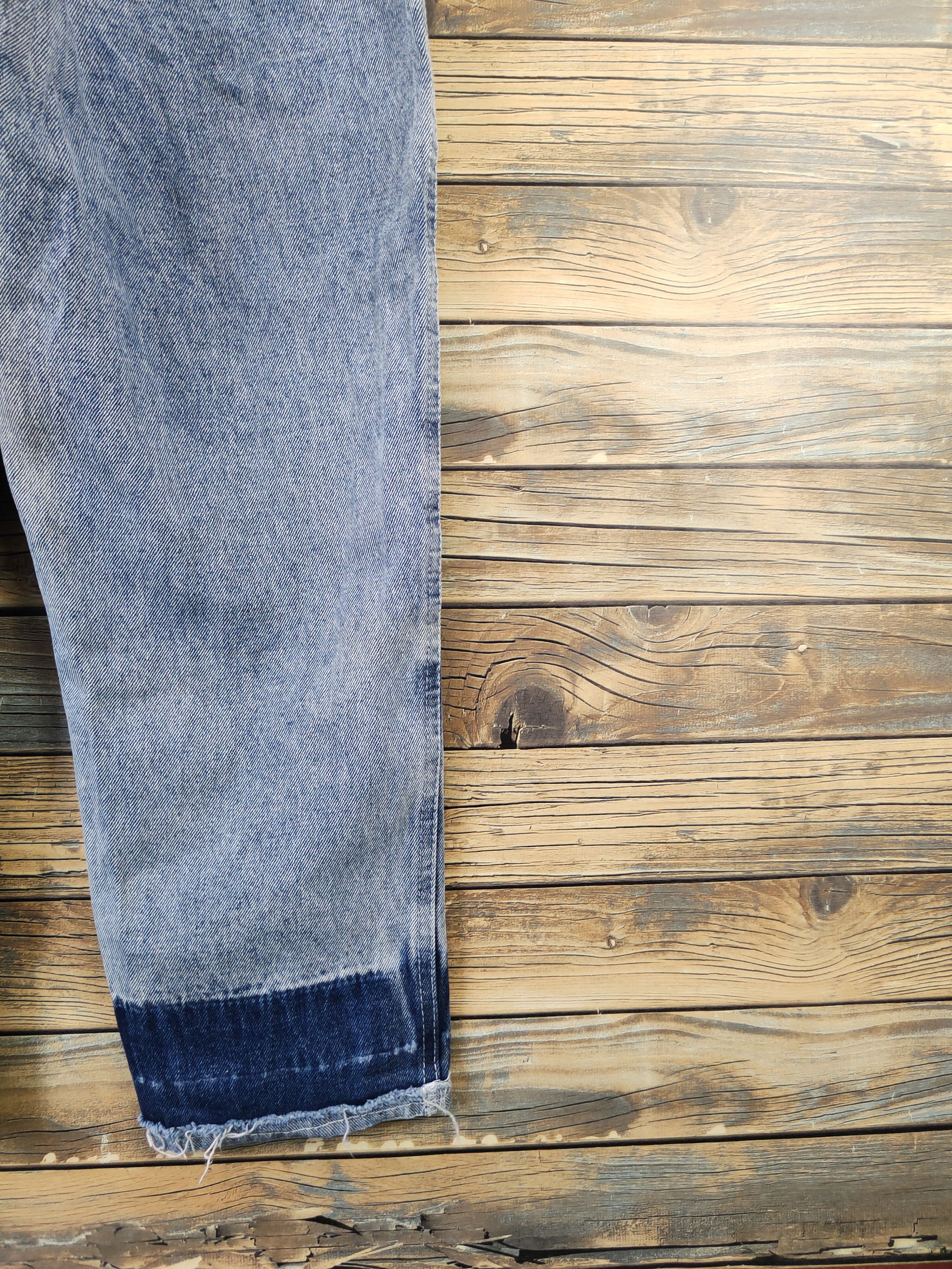 Japanese Brand × Vintage Very rare 💥Japanese Brand Blue Denim Jumpsuits Size 31" - 15 Thumbnail