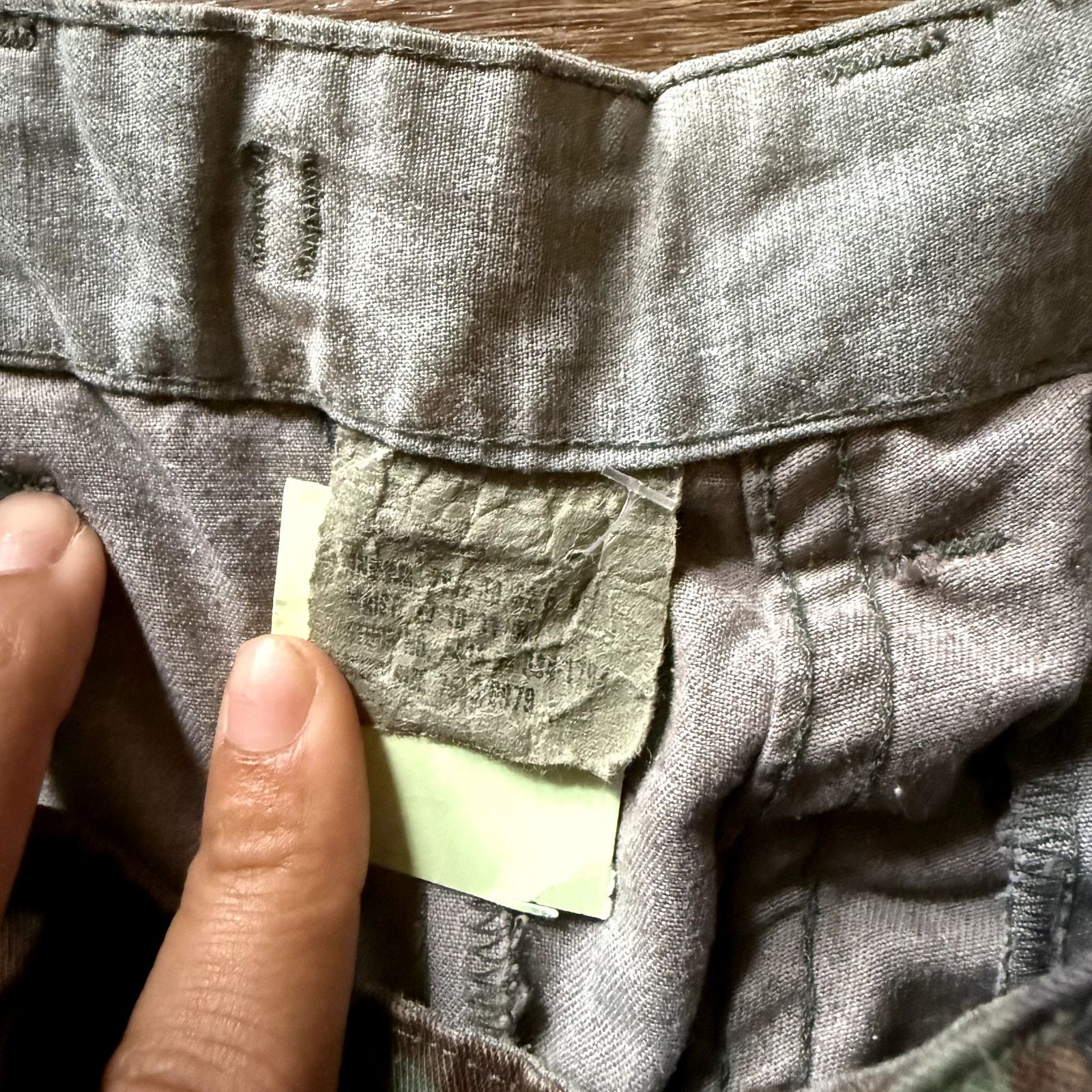 Vintage Classic Military Camouflage Parachute Pants Size US 30 / EU 46 - 3 Thumbnail