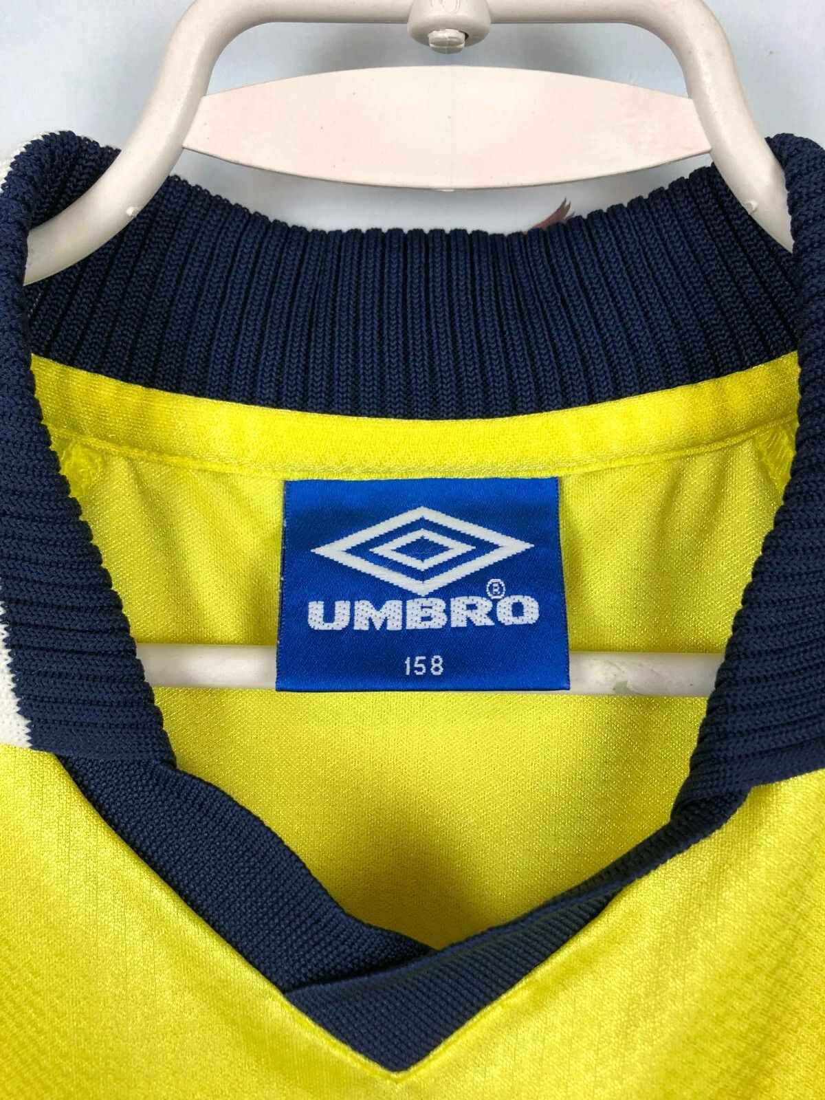 Umbro Everton Third football Soccer shirt Jersey Tee 1998 Boys 12 Size US XXS / EU 40 - 4 Thumbnail