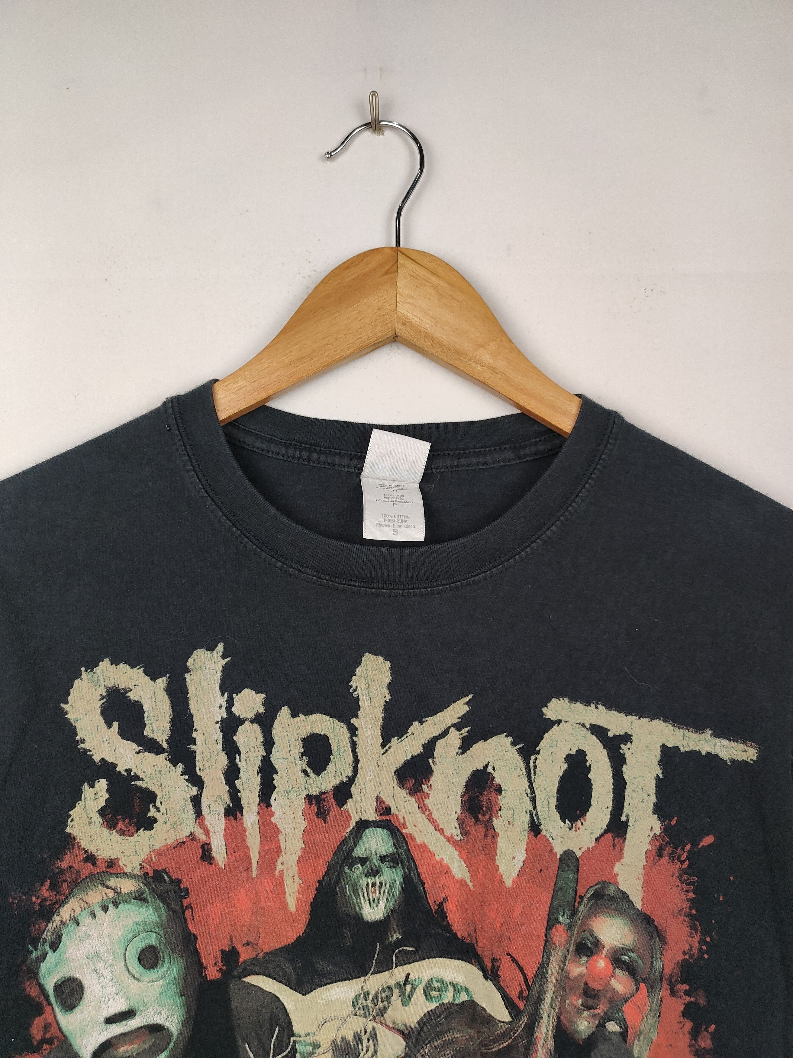 Band Tees × Vintage Vintage Y2K Slipknot Band Shirt Size US S / EU 44-46 / 1 - 2 Thumbnail