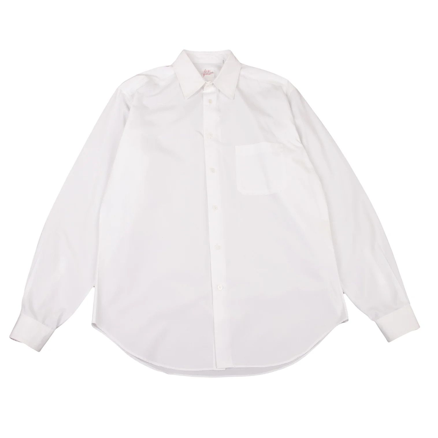 Yohji Yamamoto Costume D'Homme Basic Shirt White