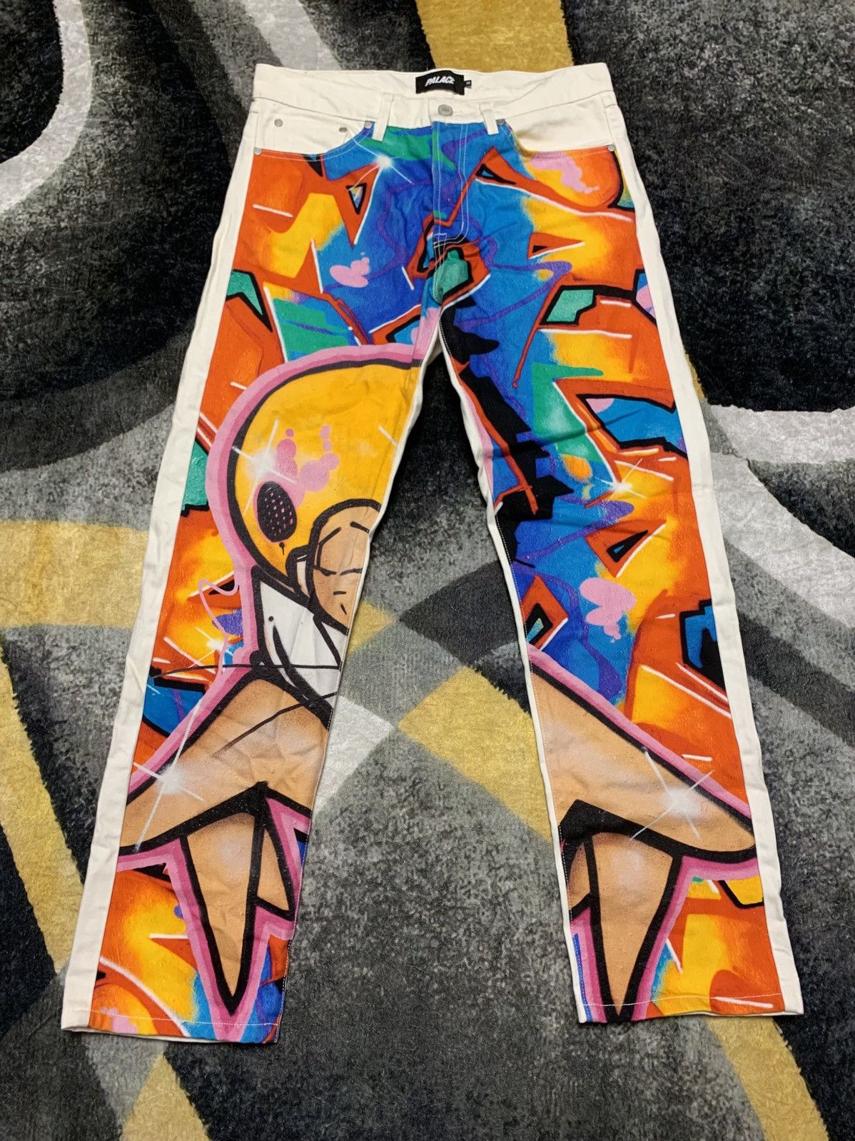 Palace Palace Jeans Zomboy Graphic Jeans Size 30 - 1 Thumbnail
