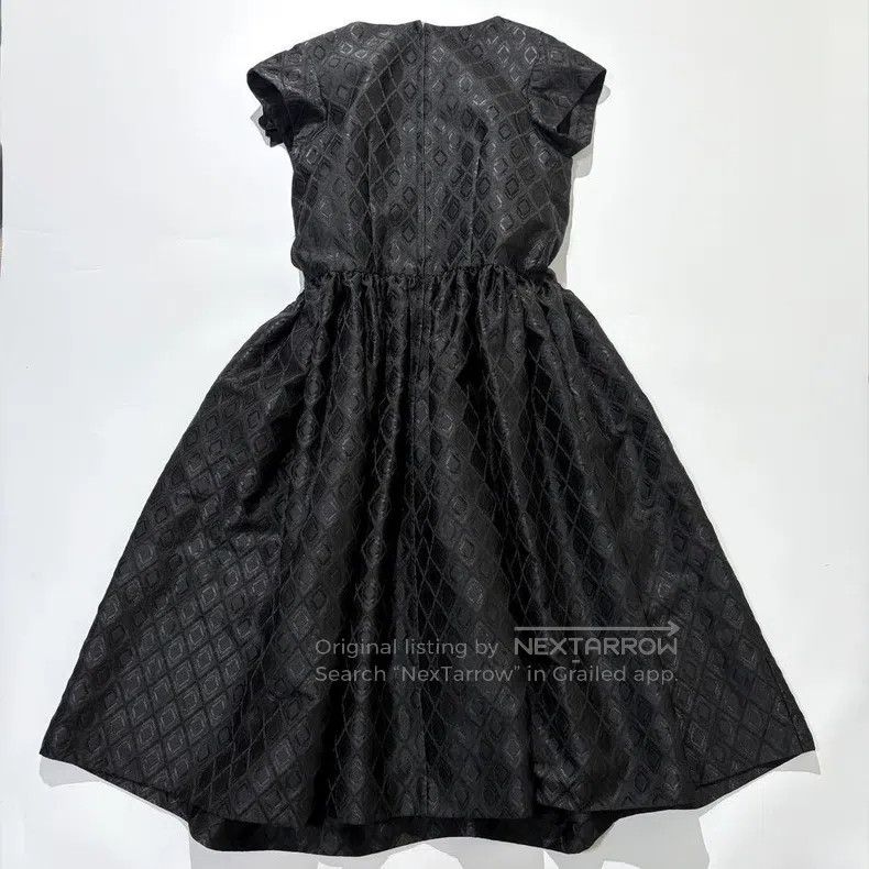 Comme des Garcons Comme Des Garcons Black retro jacquard bow dress Size S / US 4 / IT 40 - 2 Thumbnail