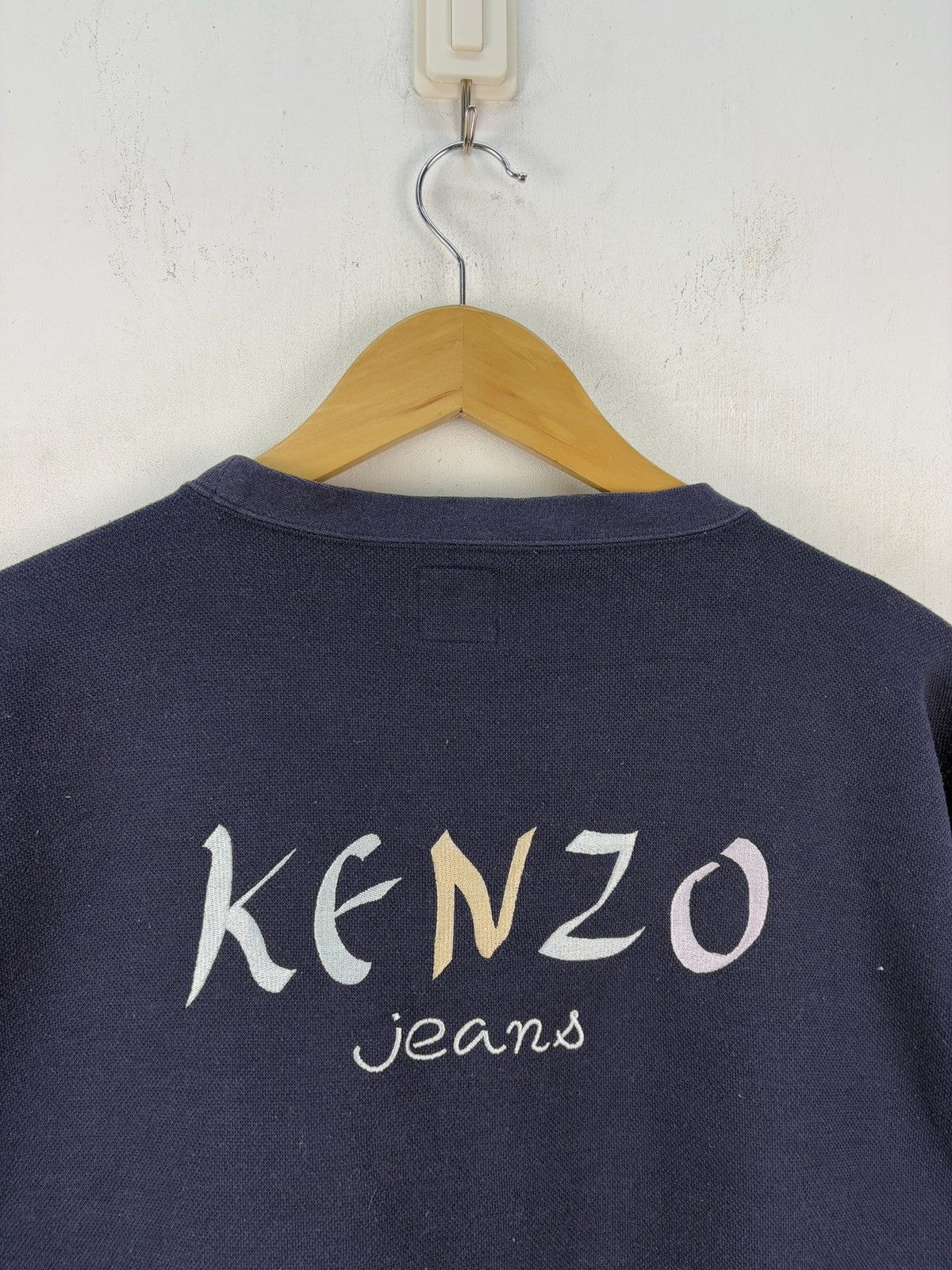 Kenzo × Vintage Vintage Kenzo Jeans Sweatshirt Sweater Baggy Size US L / EU 52-54 / 3 - 6 Thumbnail
