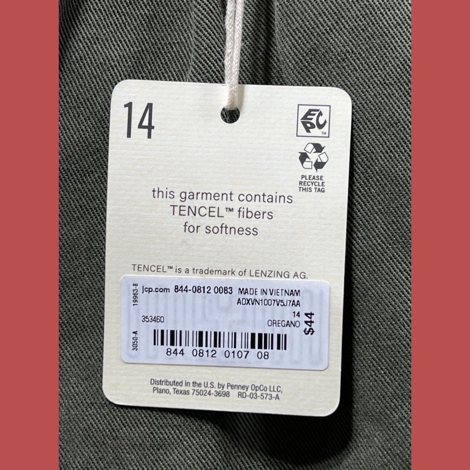 Other A.N.A - Women's High-Rise Linen Chino Short - Olive Green - Size 36" / US 14 / IT 50 - 11 Thumbnail