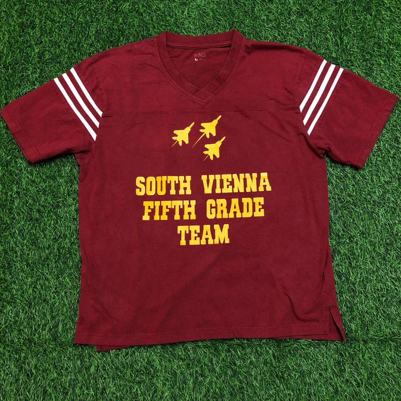 Other Maroon South Vienna Fifth Grade Team Graphic Number Tee Size US M / EU 48-50 / 2 - 1 Thumbnail