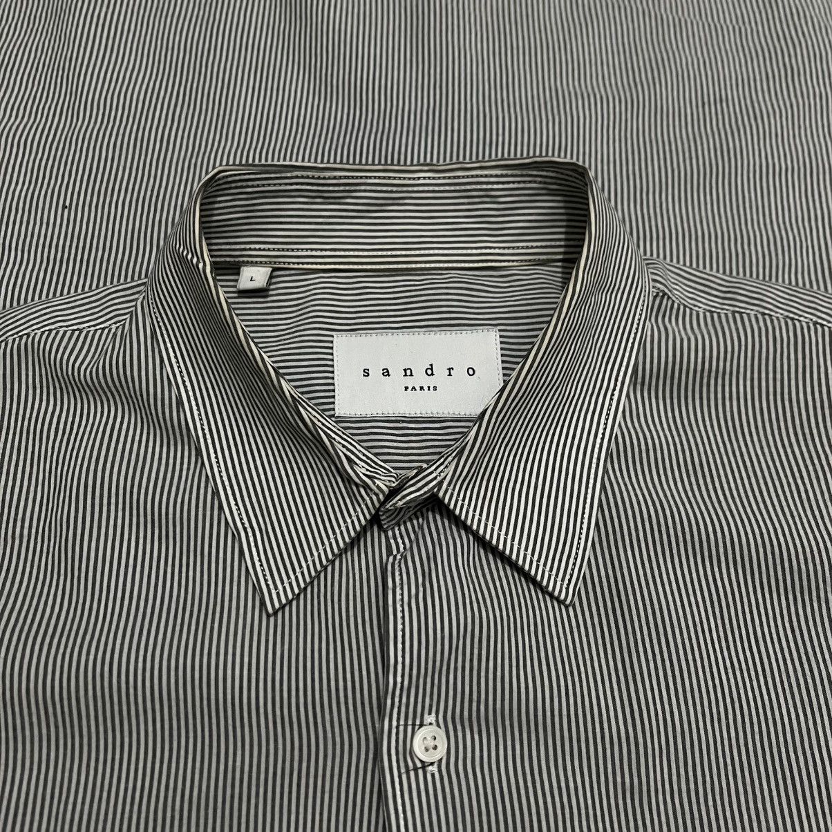 Sandro Sandro Paris Pocket Shirt Striped Size US L / EU 52-54 / 3 - 6 Thumbnail