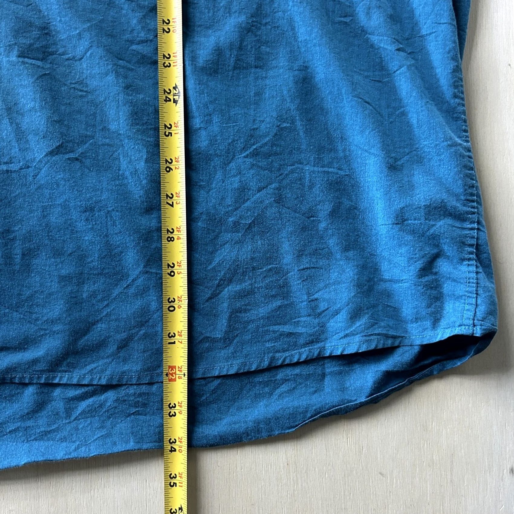 Zoo York VINTAGE Zoo York Shirt Mens 4XLT Blue Solid Long Sleeve Button Up Skatewear Casual Size US XXL / EU 58 / 5 - 5 Thumbnail