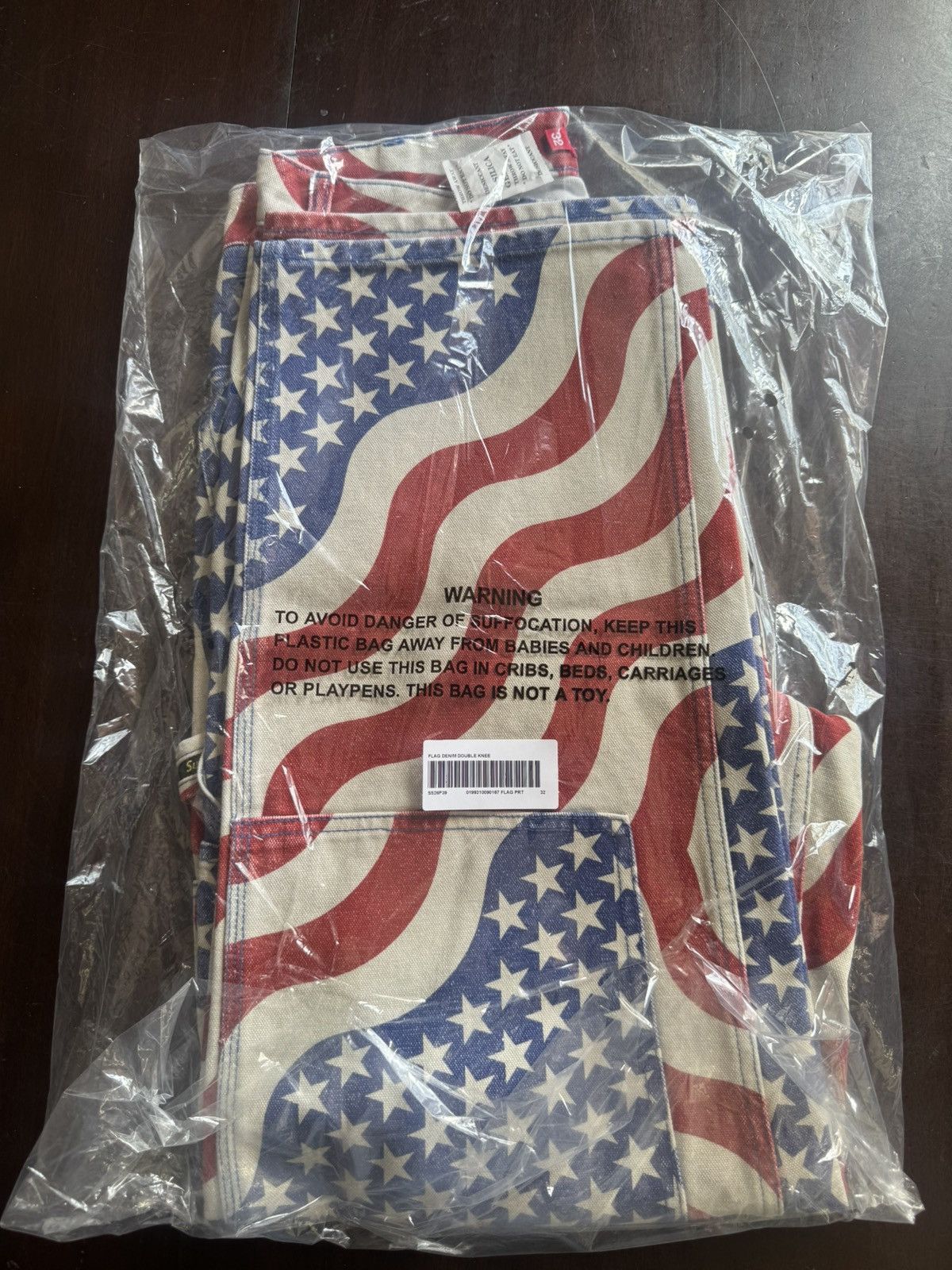 Supreme Supreme American Flag Double Knee Painter Pants Size US 32 / EU 48 - 9 Thumbnail
