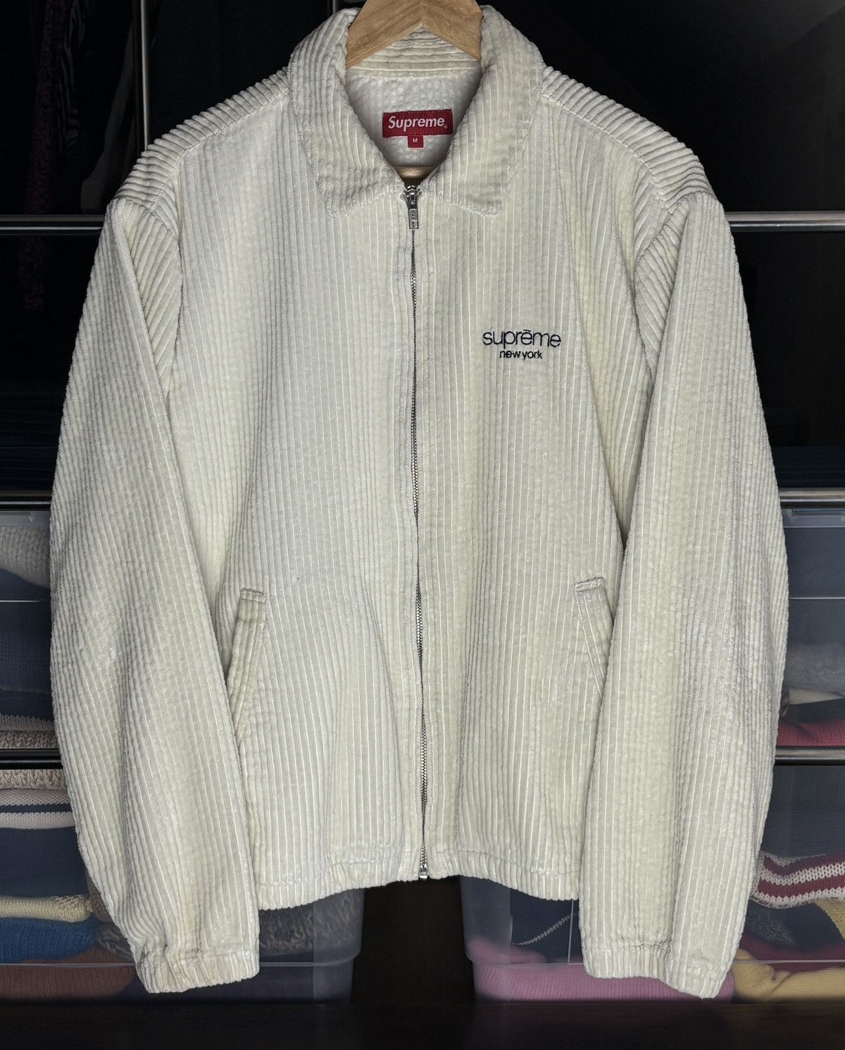 Supreme Supreme Wide Wale Corduroy Zip Jacket Size US M / EU 48-50 / 2 - 1 Thumbnail
