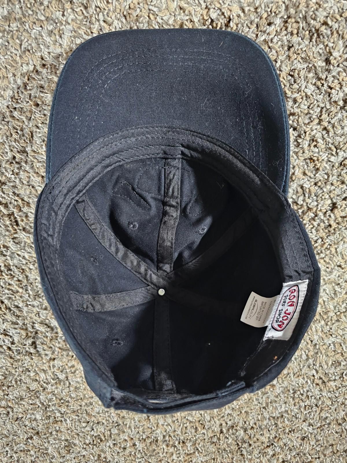 Ron Jon Surf Shop Ron Jon Surf Shop strapback black Hat W/ patches Size ONE SIZE - 6 Thumbnail
