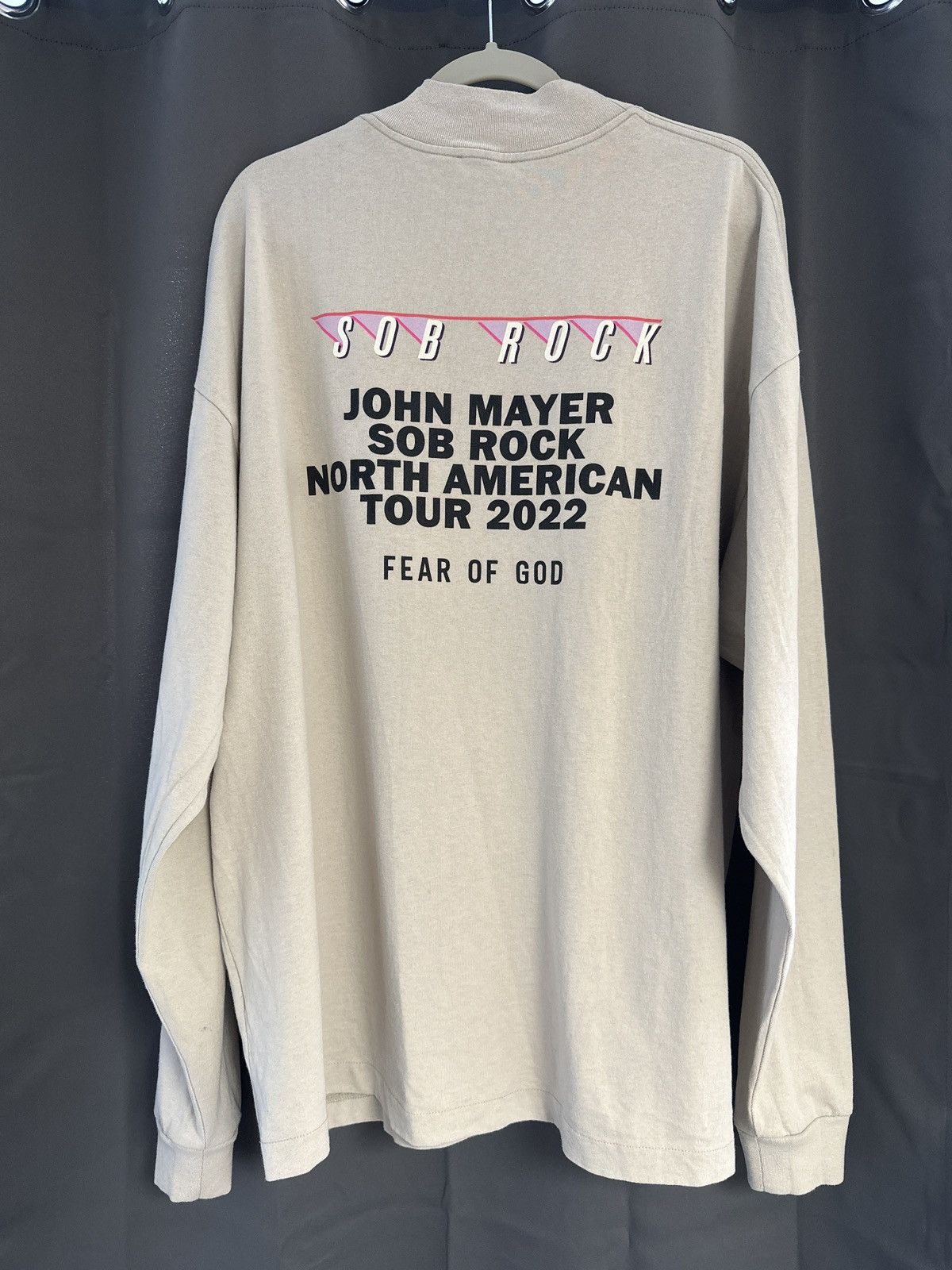 Fear of God x John Mayer Sob high quality Rock Moc Neck