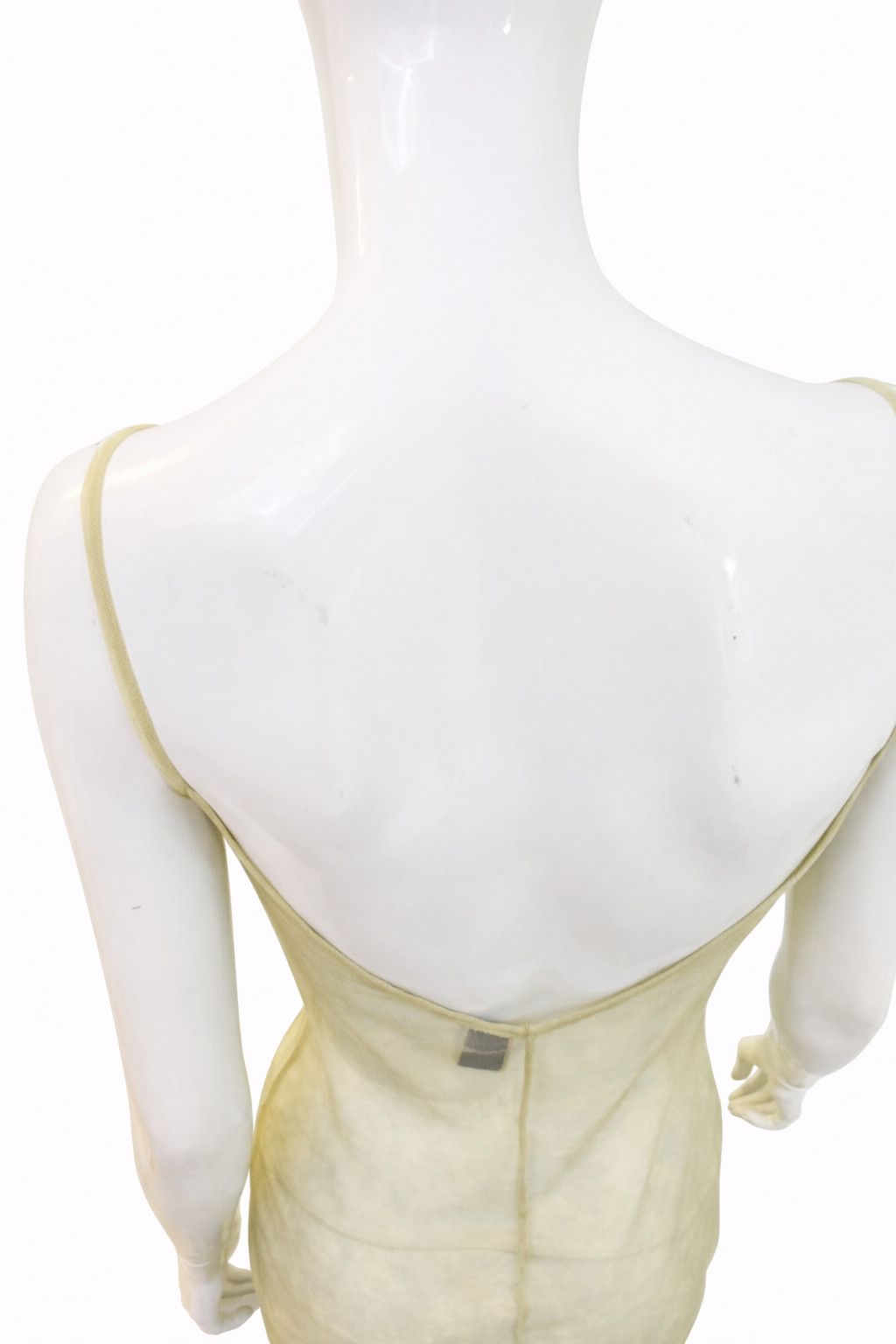 Jean Paul Gaultier Jean Paul Gaultier Mesh Khaki Military Green Dye Tie Dress Size M / US 6-8 / IT 42-44 - 4 Thumbnail