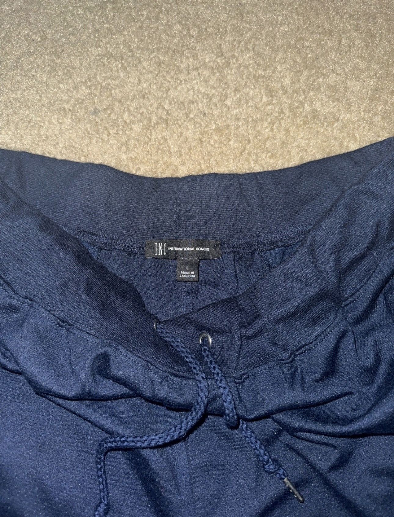 I.N.C INC International Concepts Navy blue joggers Size US 34 / EU 50 - 2 Thumbnail