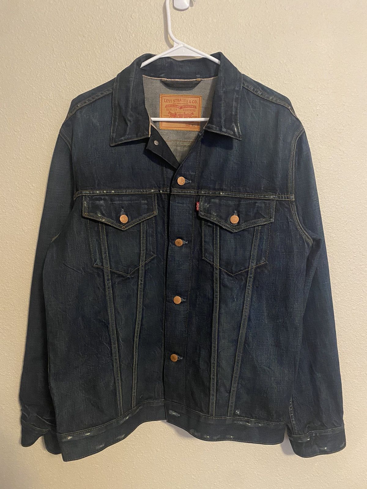 Image of Levis x Made In USA Levi’S Vintage Type Iii Selvedge Denim Made In Usa in Blue, Men's (Size XL)