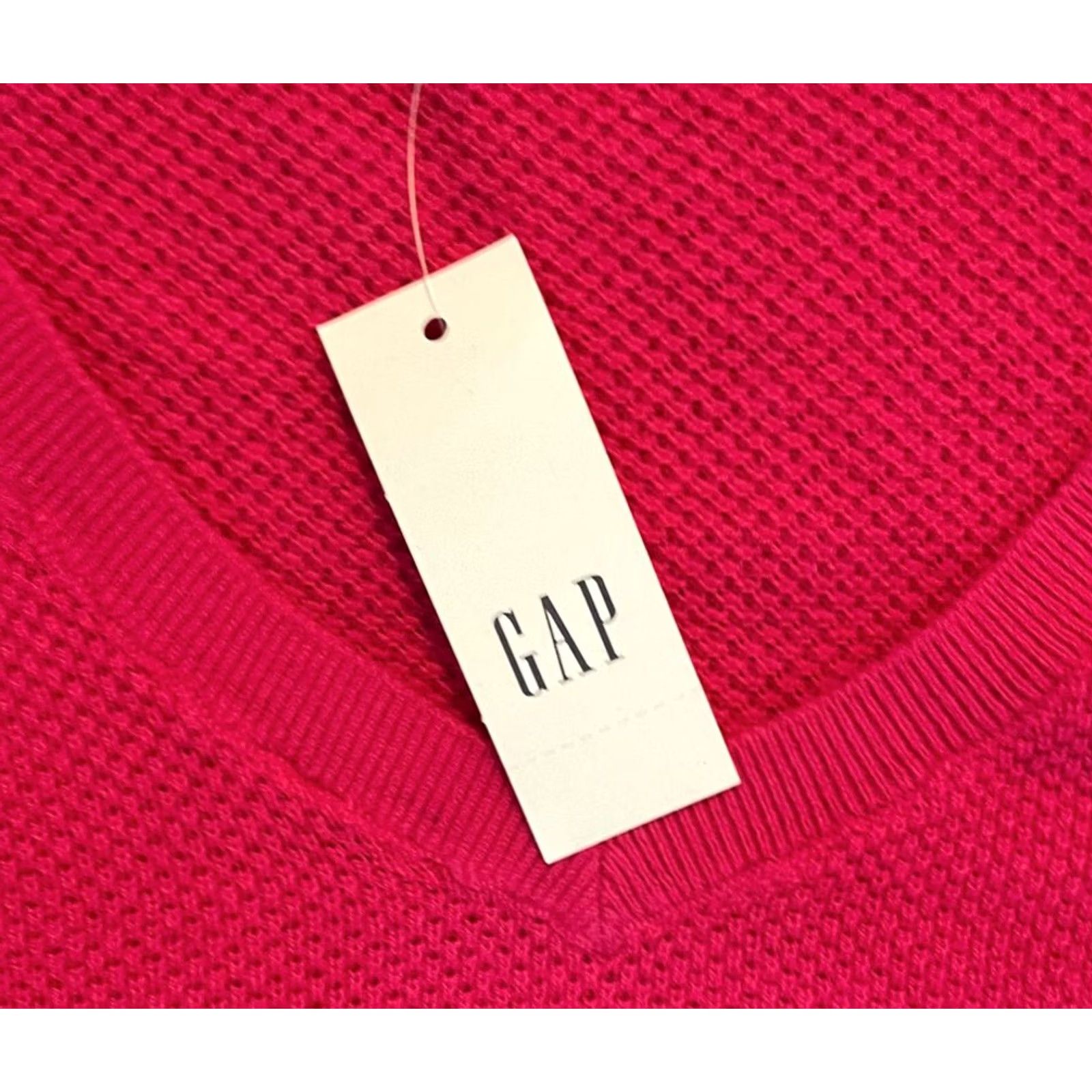 Vintage VINTAGE GAP Factory Knitted Pink V-Neck Pullover Sweater Size Large NWT Long Sleeve Size M / US 6-8 / IT 42-44 - 4 Thumbnail