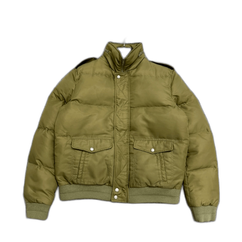 Saint Laurent Paris SLP military green down jacket Size US L / EU 52-54 / 3 - 1 Thumbnail