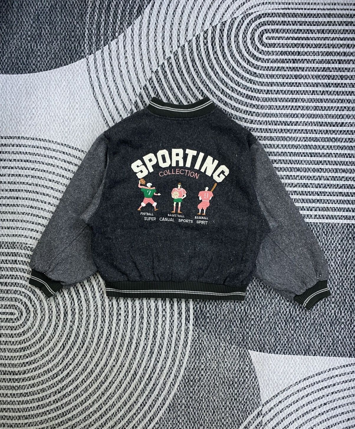 Japanese Brand Vintage Sunford Big Embroidered Varsity Style Bomber Jacket Size US M / EU 48-50 / 2 - 2 Thumbnail