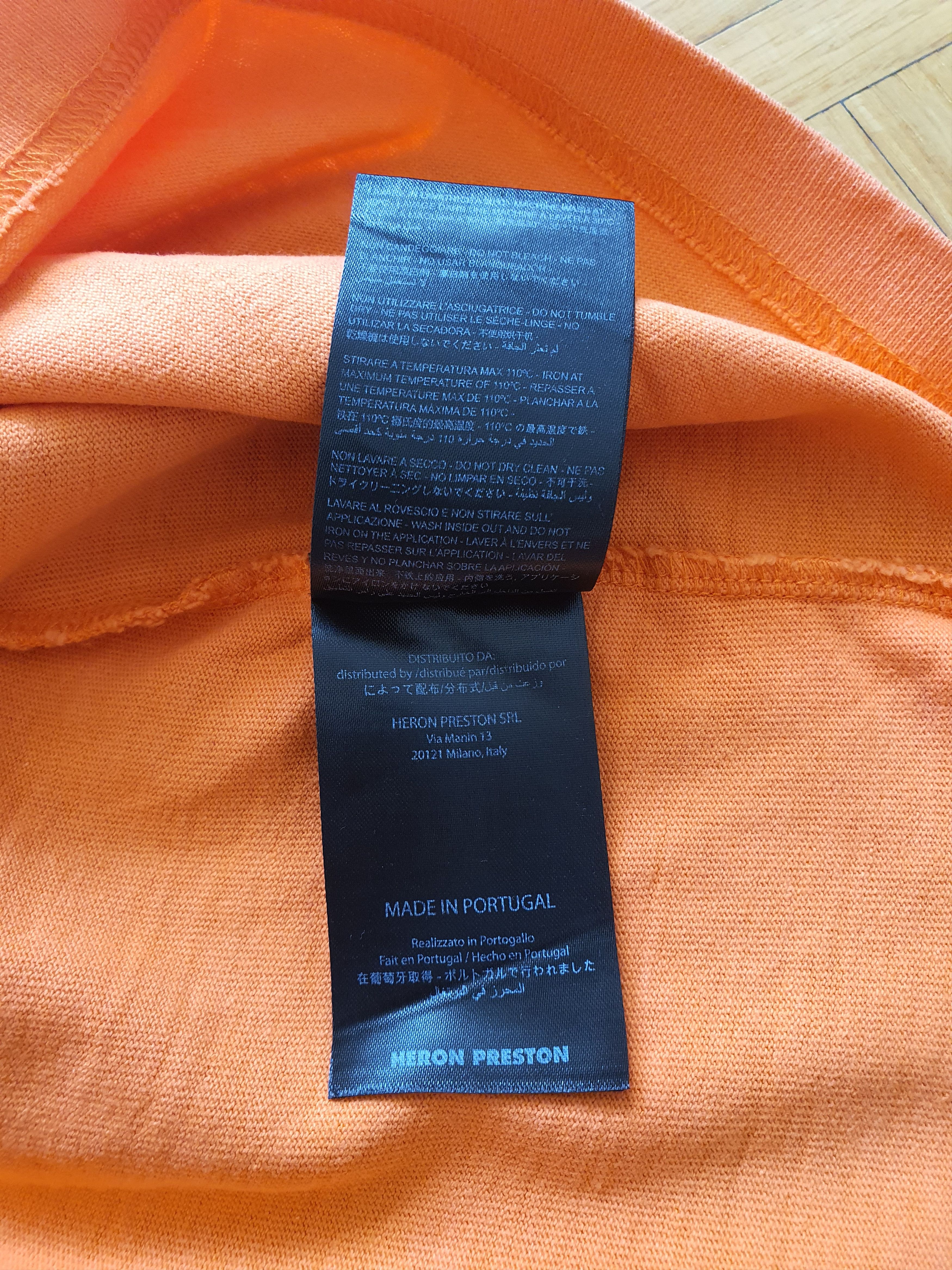 Heron Preston ''DSNY Uniform'' Long Sleeve T-Shirt Size US S / EU 44-46 / 1 - 6 Thumbnail
