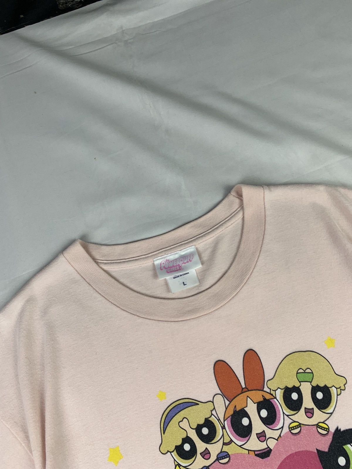 Cartoon Network Power Puff Girl Sof Pink All Characters Love Graphic Tee Size US L / EU 52-54 / 3 - 4 Thumbnail