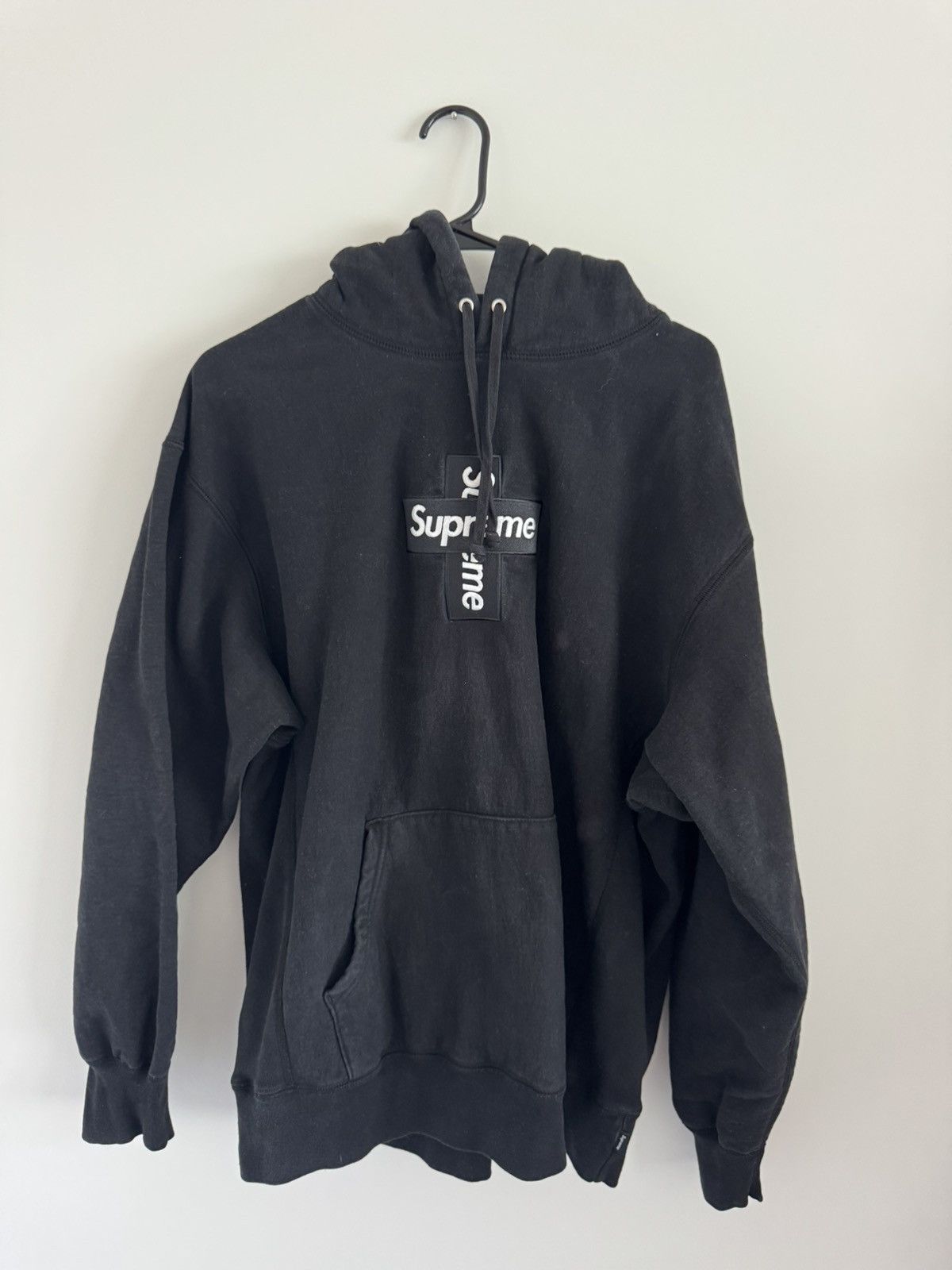 Supreme Box Logo Hoodie Black | Grailed