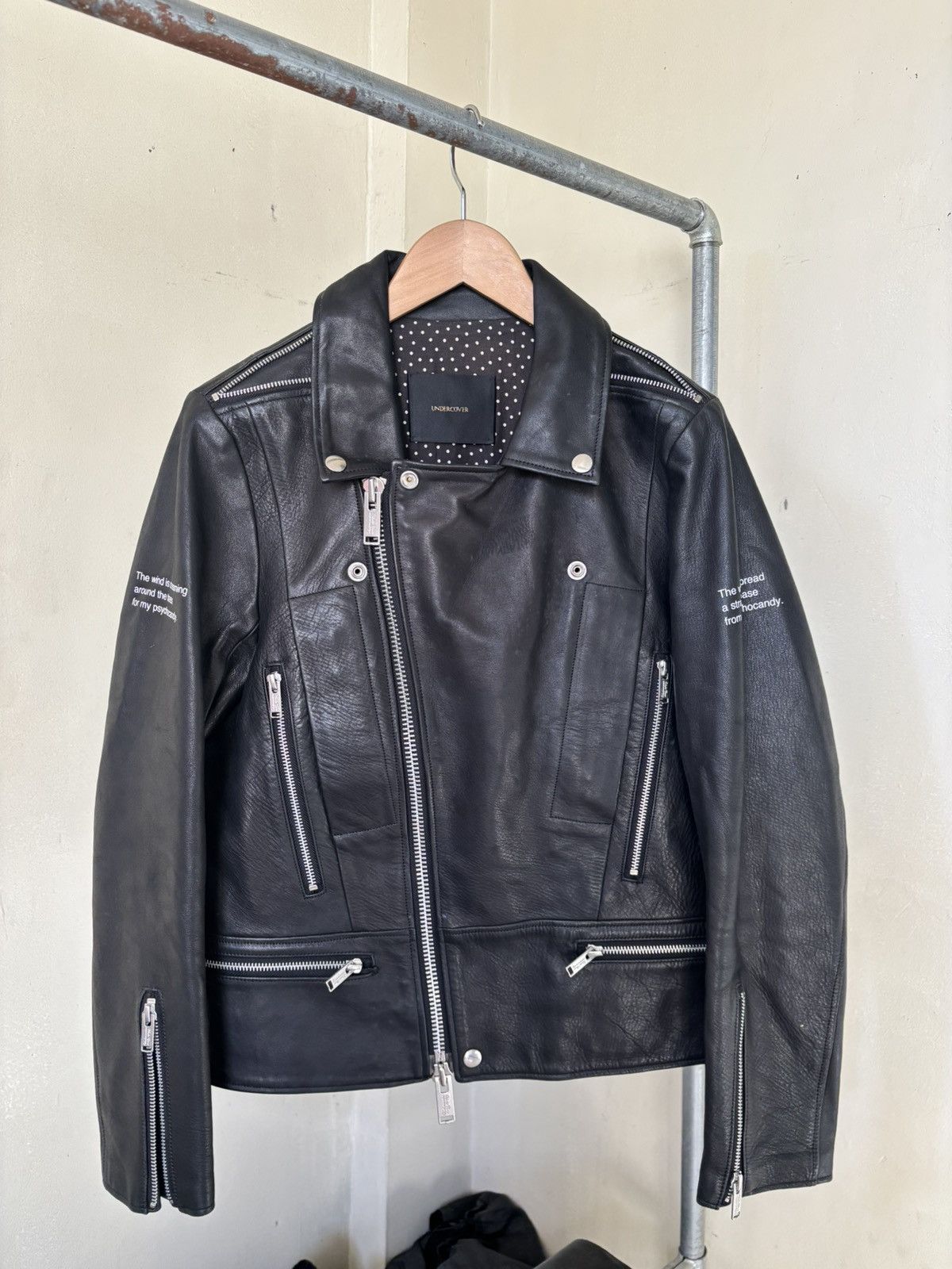 Undercover Undercover - SS14 Psychocandy Moto Horse Leather Size US XS / EU 42 / 0 - 1 Thumbnail