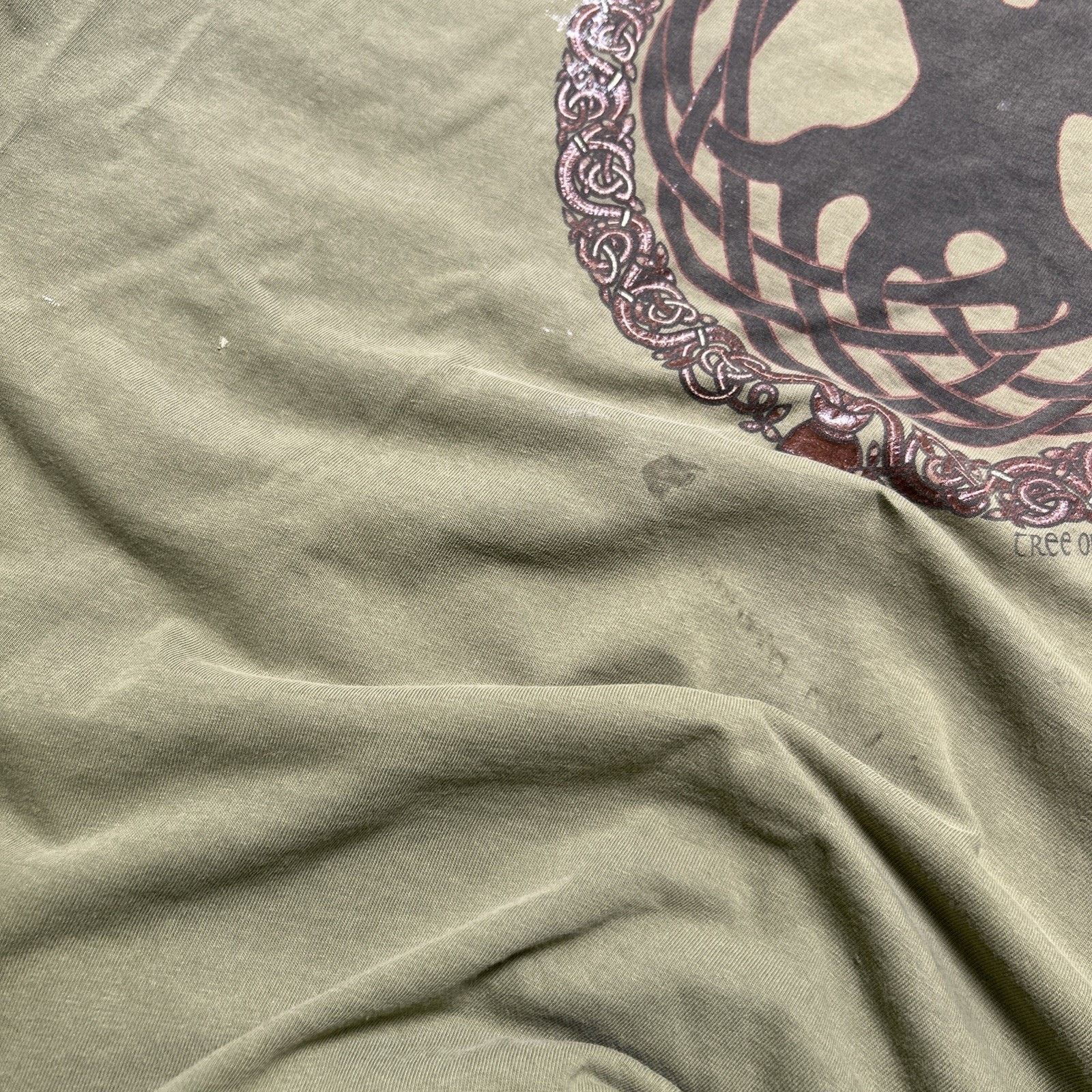 Hanes VTG Keltic Designs Celtic Tree Of Life Mens XL Jen Delyth Size US XL / EU 56 / 4 - 15 Thumbnail