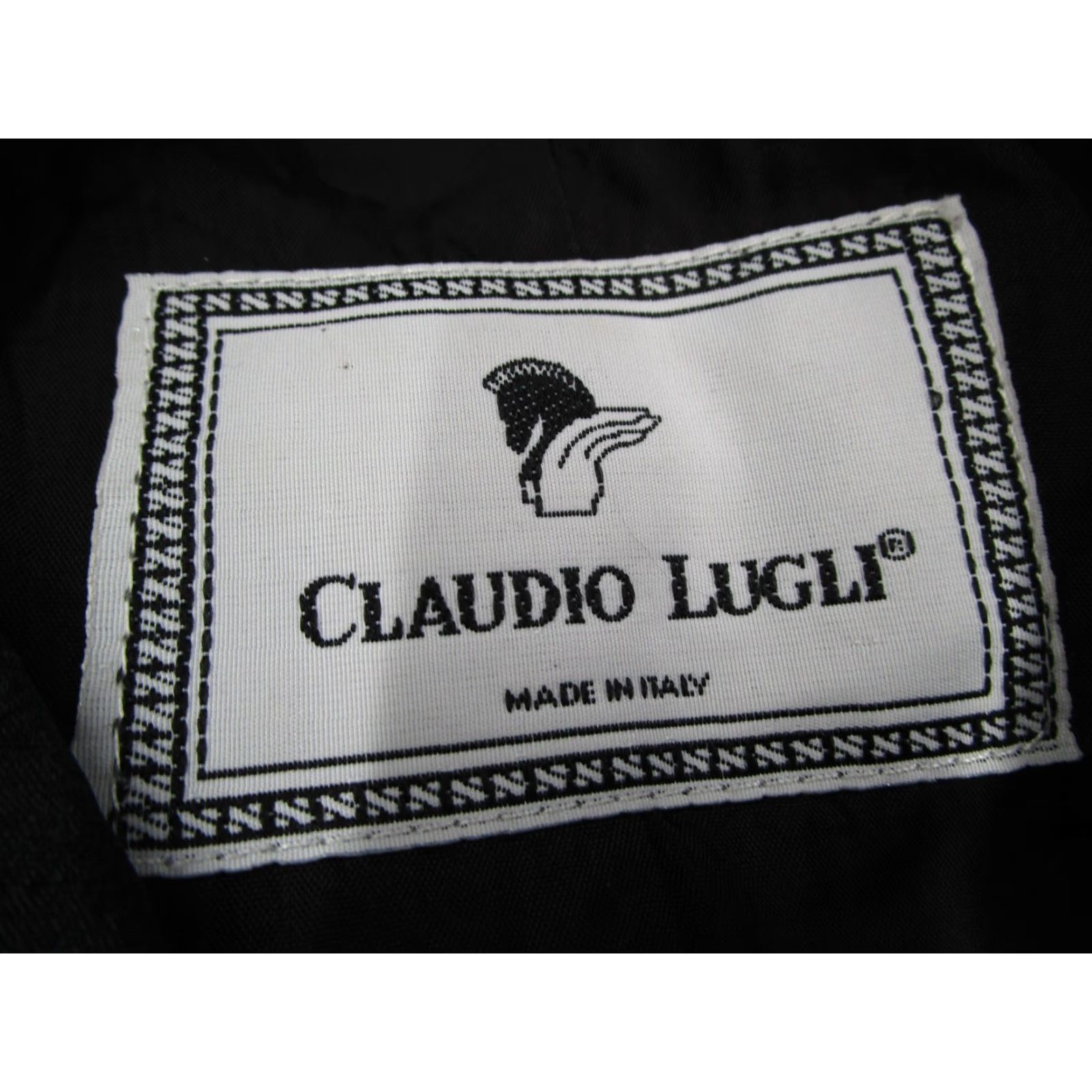Vintage VINTAGE Claudio Lugli Blazer Women 40 Black Silk Dressy 80s Designer Tailored Three-Button Rhinestones Size S / US 4 / IT 40 - 2 Thumbnail