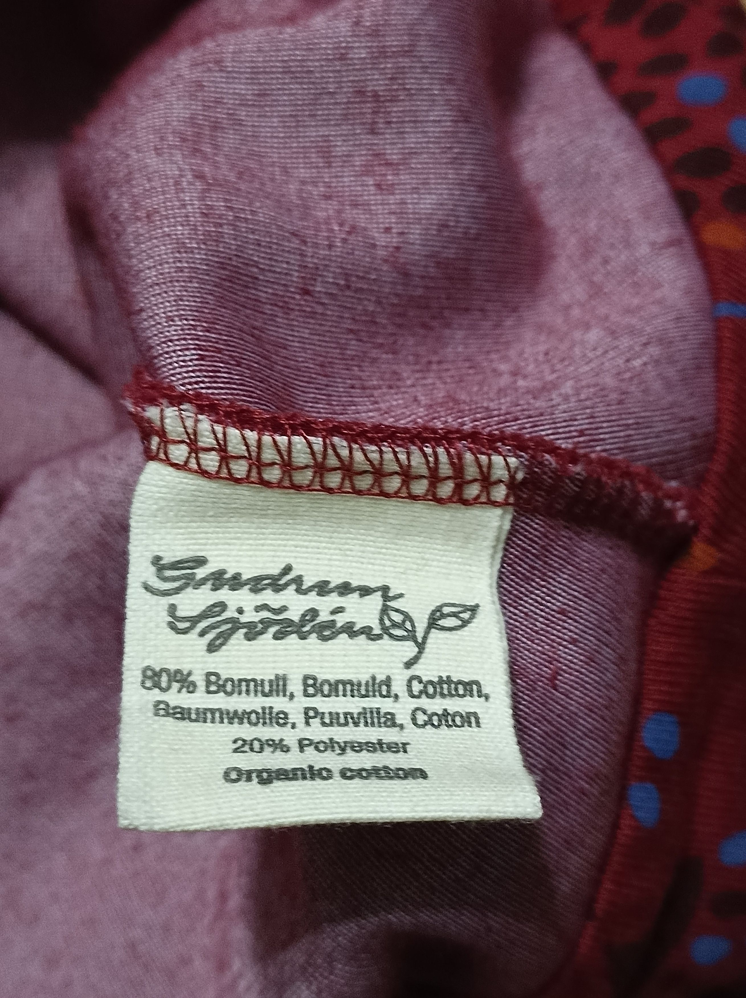 Other Gudrun Sjoden Red Velvet Designer Dress Size L Size L / US 10 / IT 46 - 10 Thumbnail