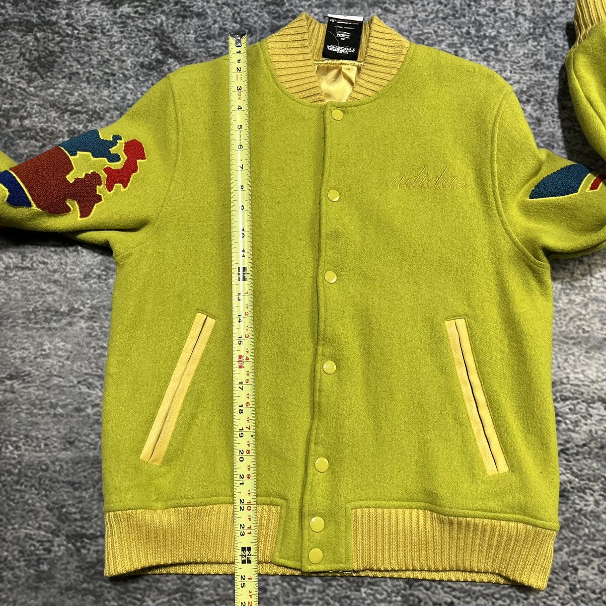 Jeremy Scott JEREMY SCOTT ADIDAS GLOBE VARSITY JACKET GREEN MEDIUM SAMPLE Size US M / EU 48-50 / 2 - 17 Thumbnail