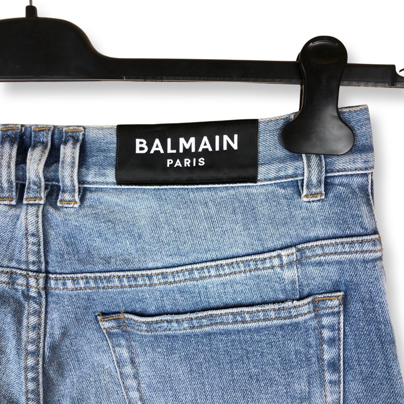 Balmain Balmain Monogram Jeans Size US 30 / EU 46 - 7 Thumbnail