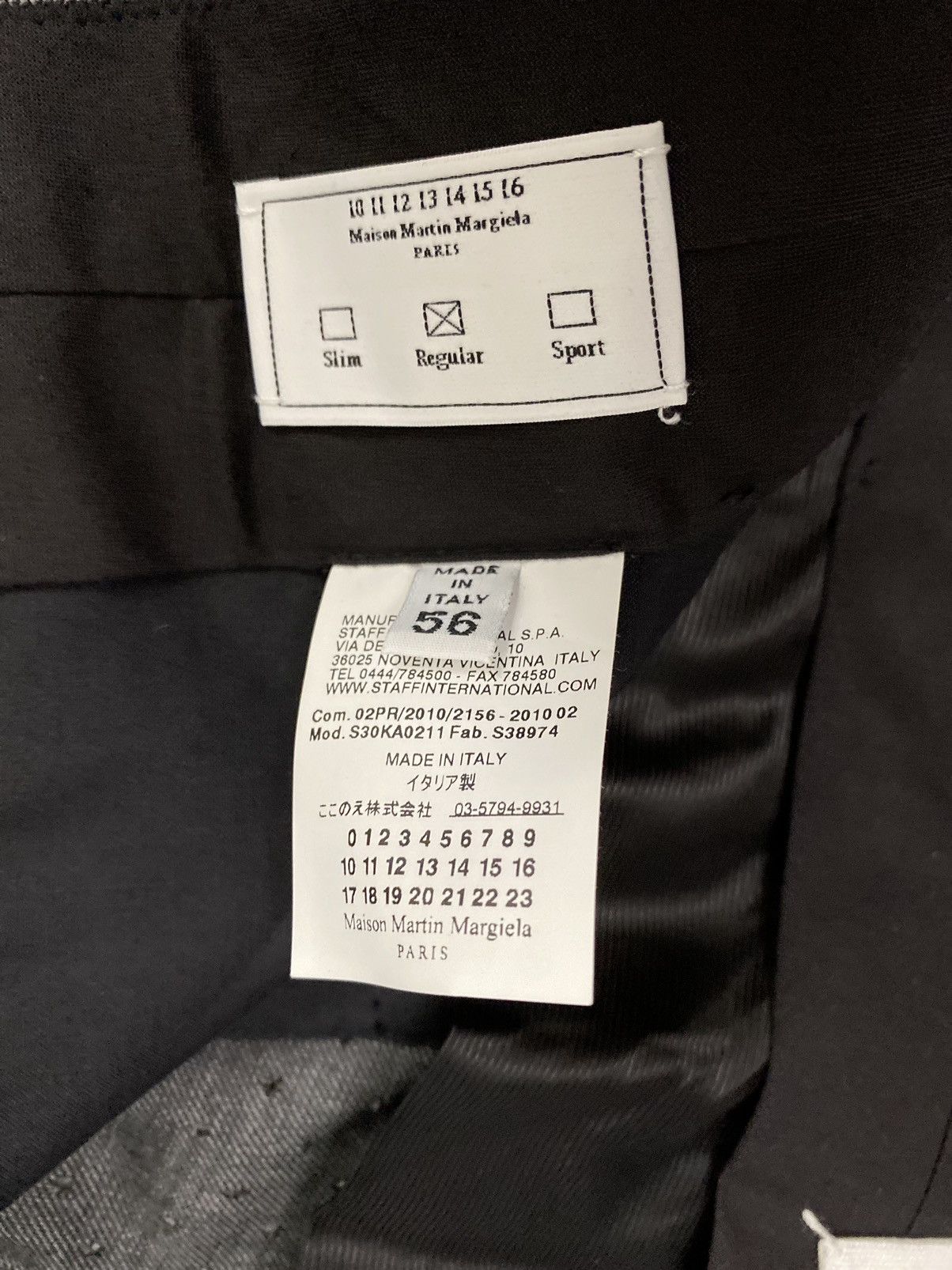 Maison Margiela MM 🇮🇹 Grey Wool Airate Slacks Runway Vintage 2010 NWT Size 40R - 10 Thumbnail