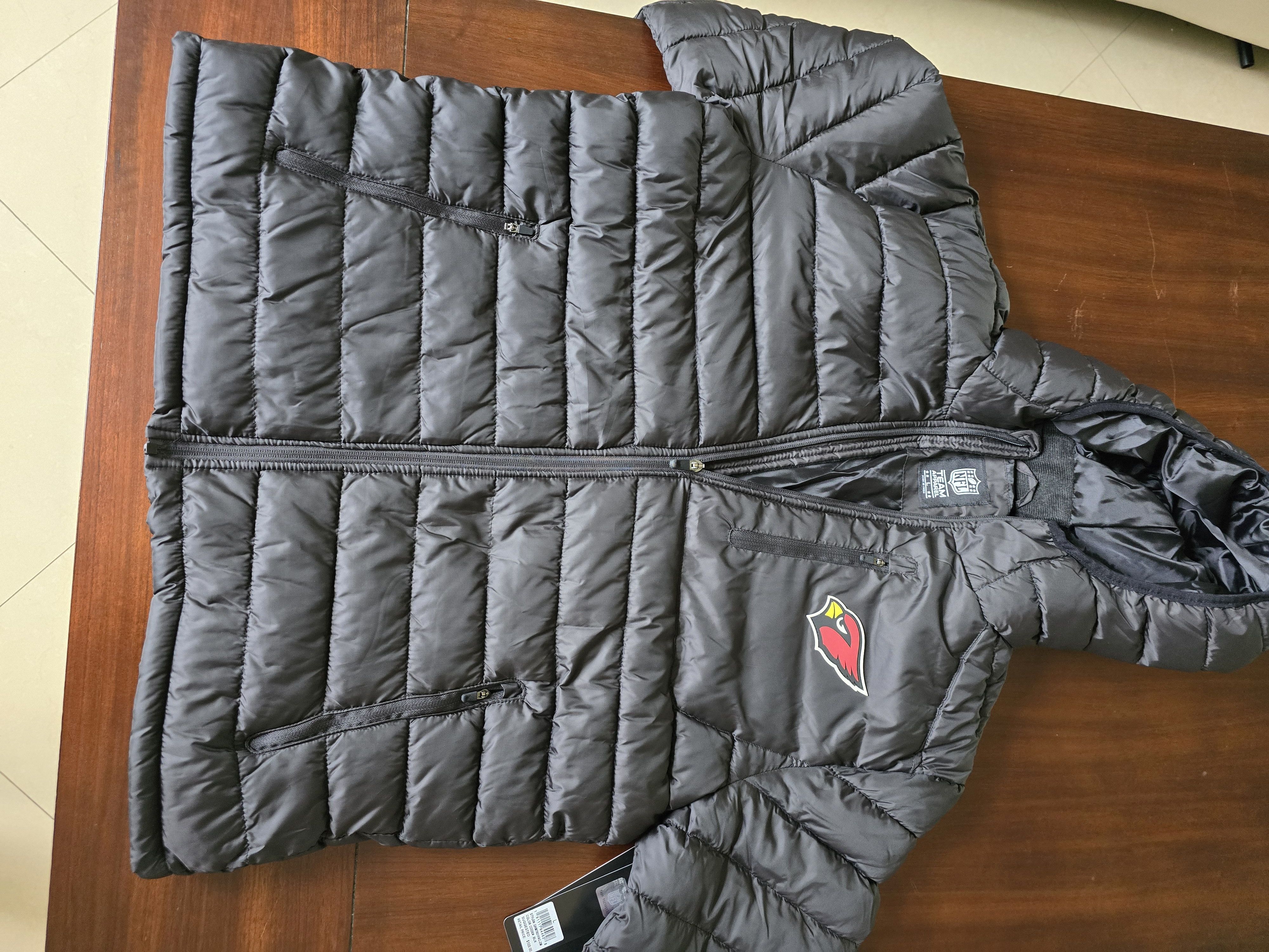 NFL Arizona Cardinals Puffer Jacket NFL Official Gear New Size L Size US L / EU 52-54 / 3 - 1 Thumbnail
