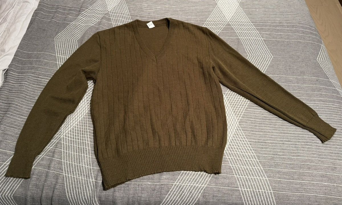 Other Czech Army V-Neck Sweater Size US S / EU 44-46 / 1 - 1 Thumbnail