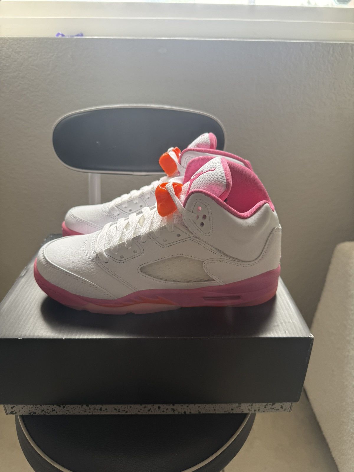 Nike Nike Jordan 5 Retro Pinksicle Size US 6.5 / IT 36.5 - 3 Thumbnail