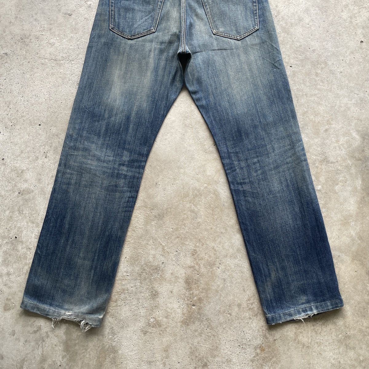Japanese Brand Vintage Japanese Distressed Jeans MudWash Faded Denim Pants Size US 32 / EU 48 - 10 Thumbnail