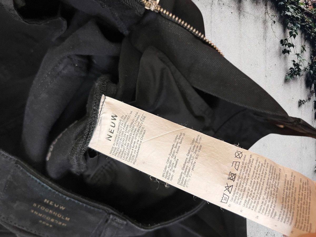 NEUW Denim Neuw Nico size 28 high rise straight black jeans Size 28" / US 6 / IT 42 - 6 Thumbnail